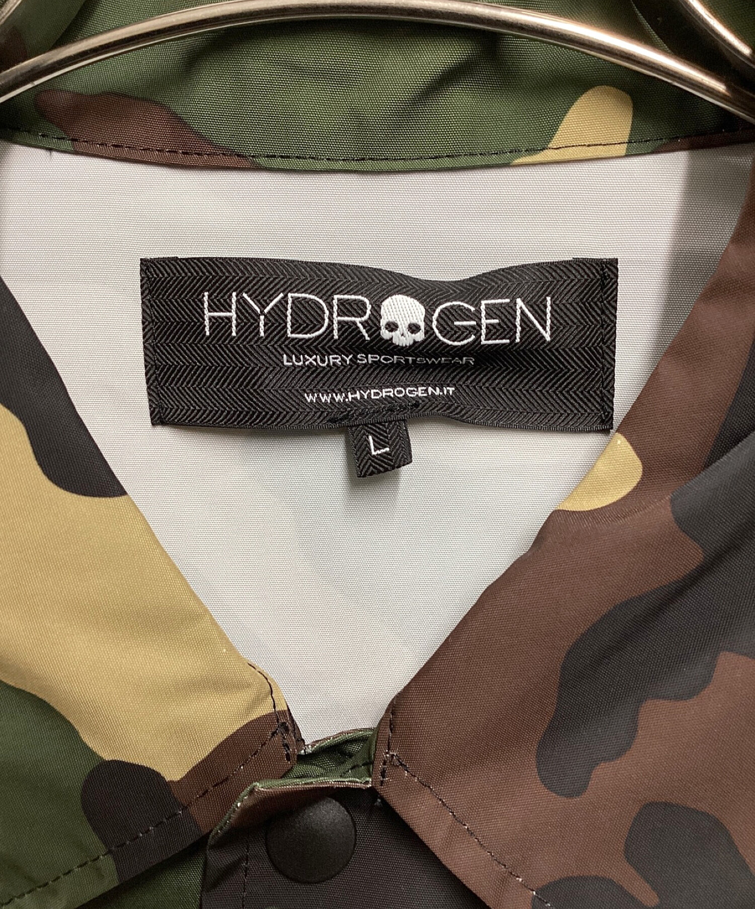 中古・古着通販】HYDROGEN (ハイドロゲン) カモフラコーチジャケット