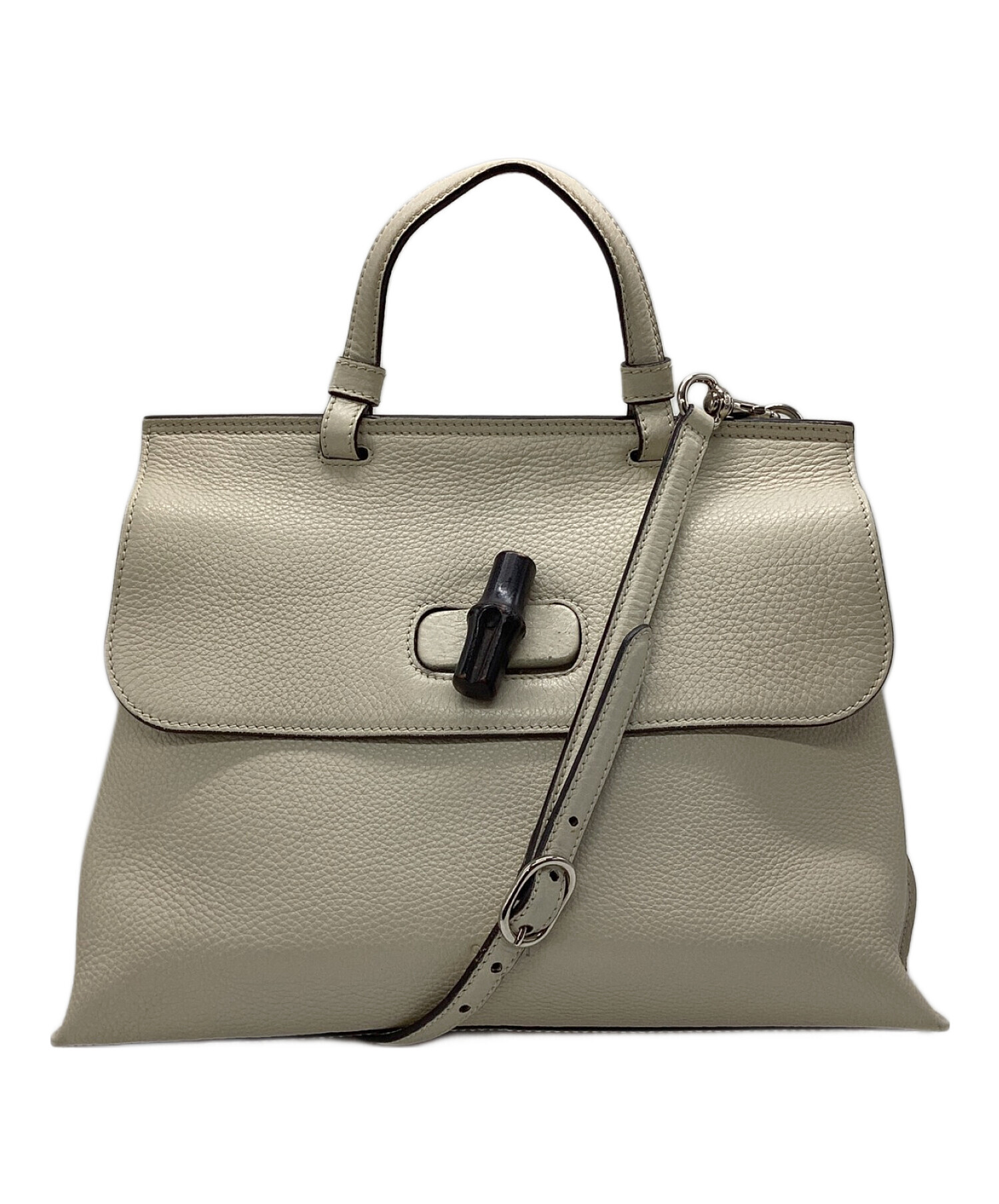 中古・古着通販】GUCCI (グッチ) バンブーデイリー ベージュ｜ブランド 