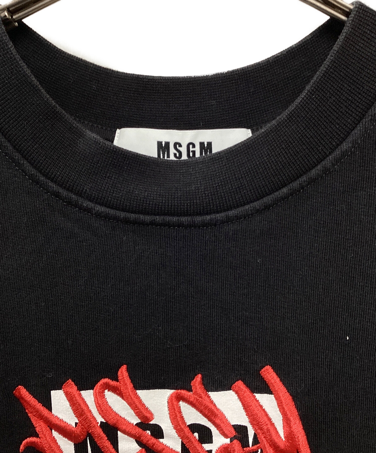 中古・古着通販】MSGM (エムエスジーエム) クルーネックスウェット 