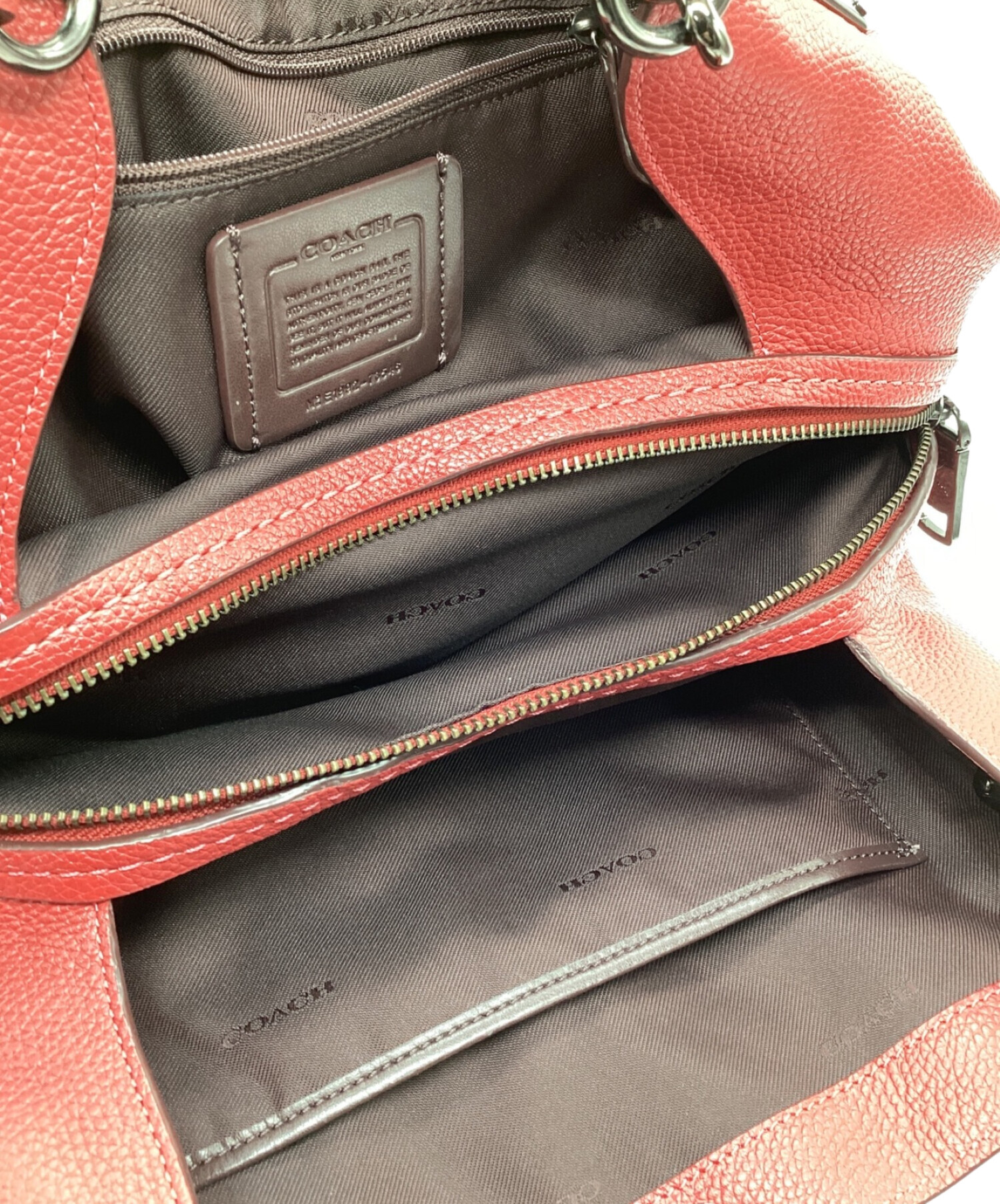 中古・古着通販】COACH (コーチ) ダルトン28 レッド｜ブランド・古着