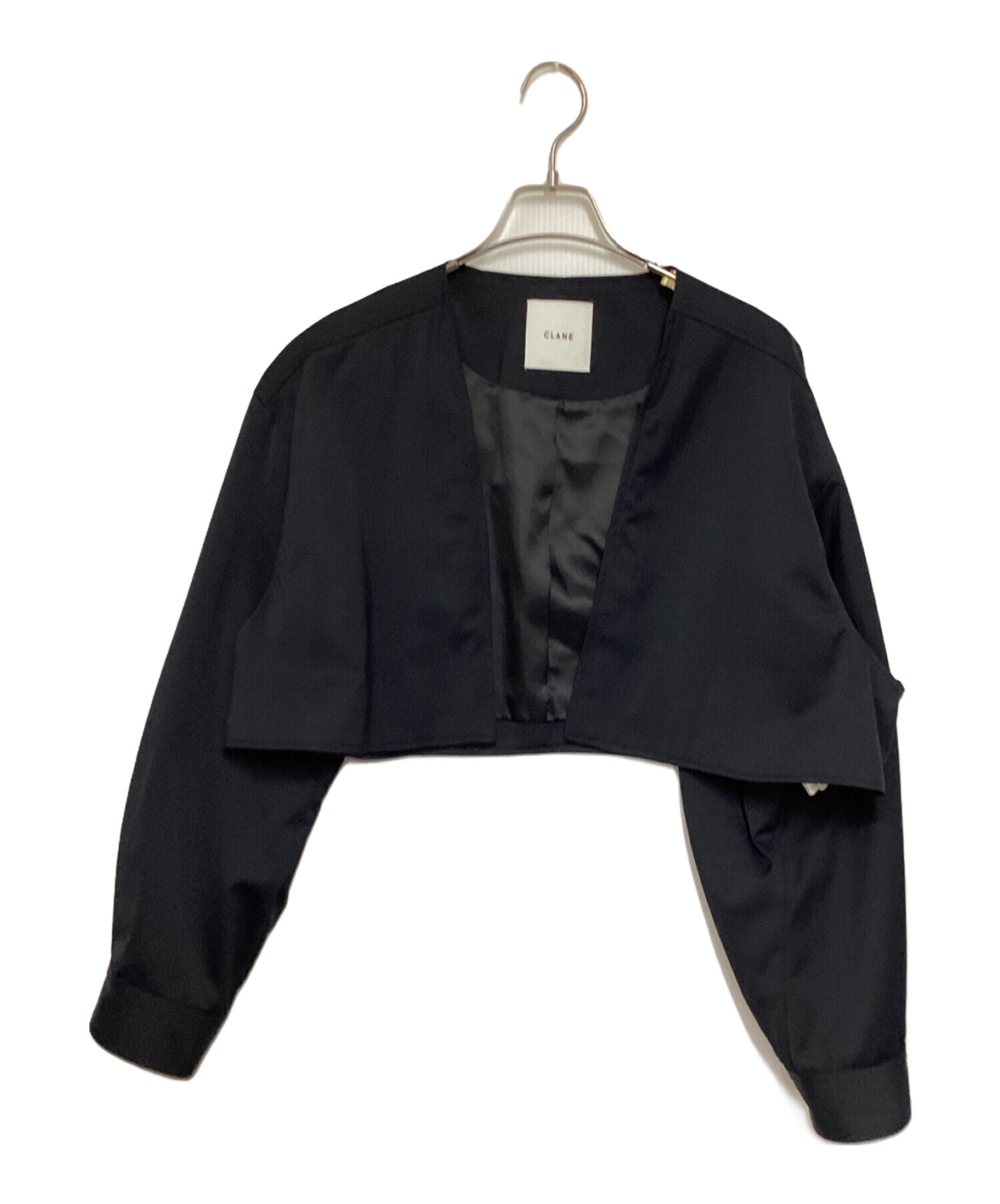 CLANEジャケット完売ネイビーsize1 CLANEジャケット ネイビー 2サイズ 【公式通販】