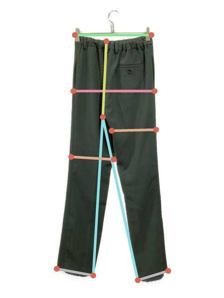 中古・古着通販】Col Pierrot (コルピエロ) Side Zip Pants グリーン