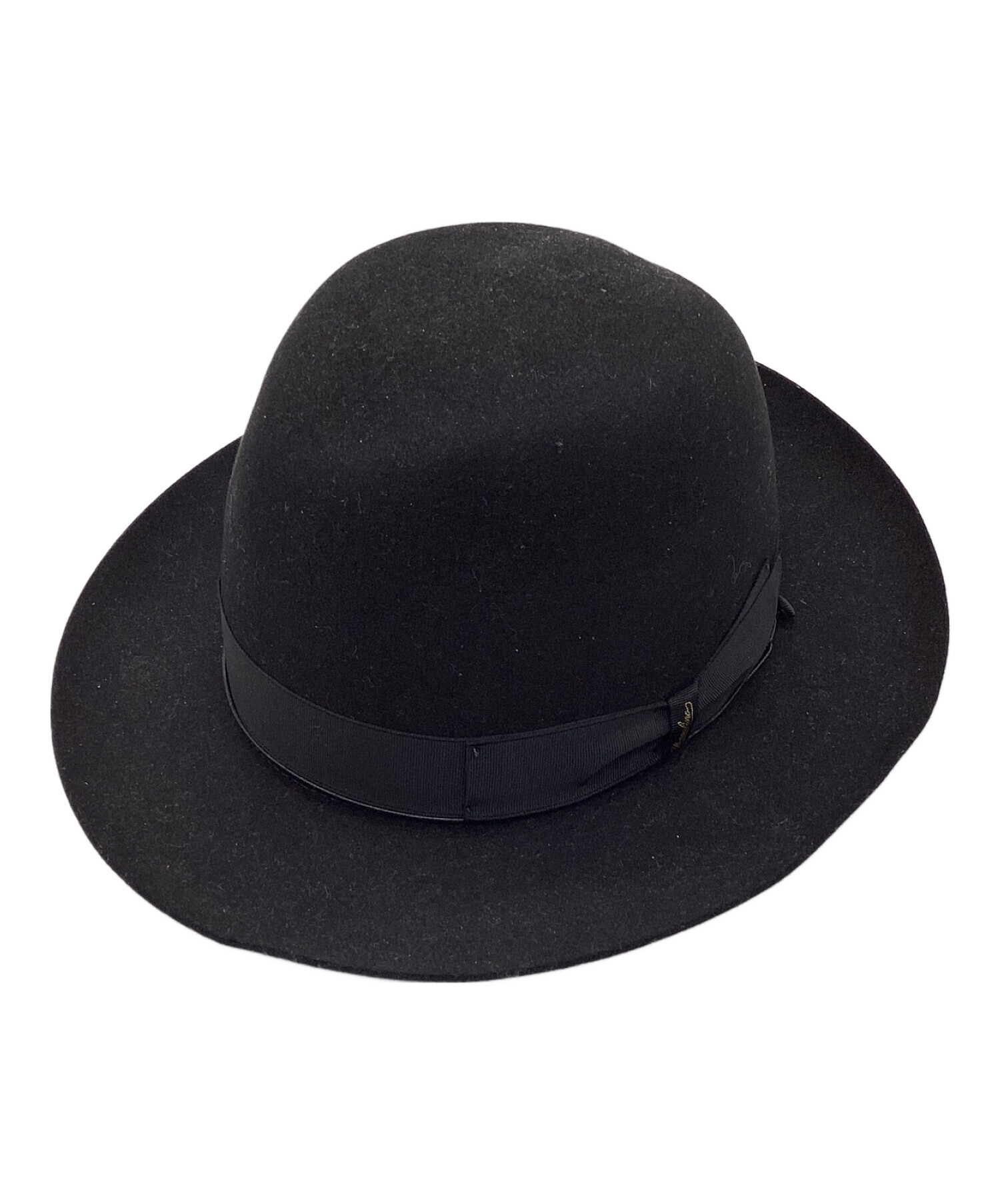 Borsalino ブラックフェルトハット Borsalino（ボルサリーノ）のフェルトハットご紹介（メンズ帽子 2023年