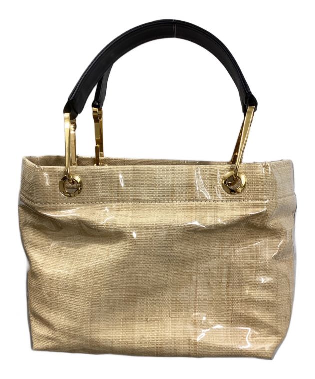 中古・古着通販】MARNI (マルニ) GLOSSY GRIP RAFIA ベージュ 中古・古着通販】MARNI (マルニ) GLOSSY GRIP RAFIA ベージュ