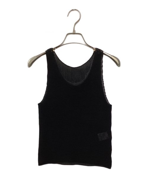 中古・古着通販】ISSEY MIYAKE (イッセイミヤケ) プリーツノースリーブ