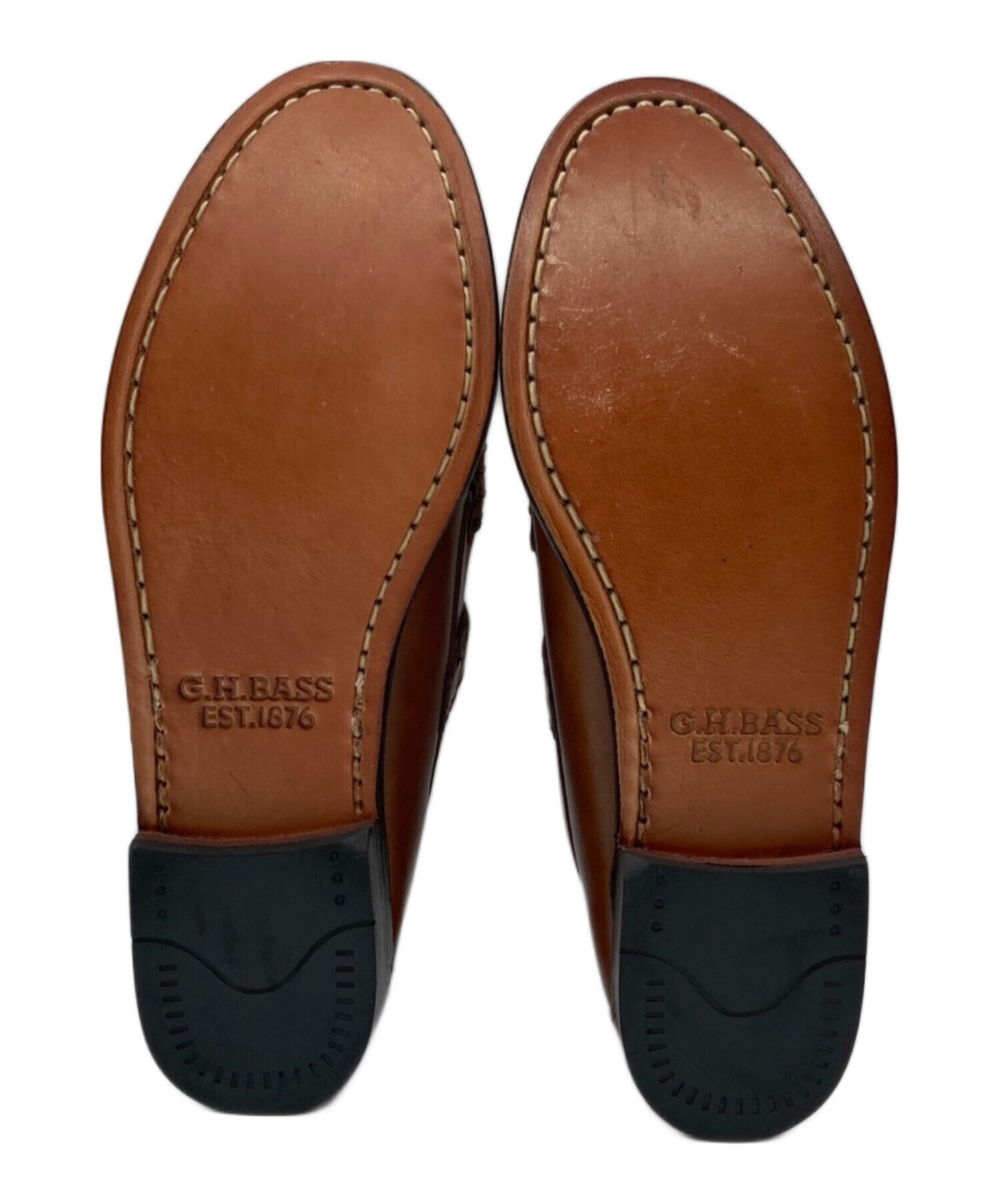 中古・古着通販】G.H.BASS (ジーエイチバス) Tストラップローファー