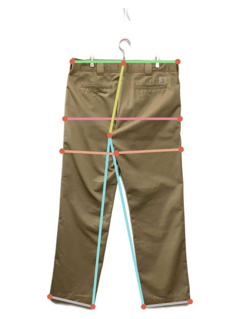 中古・古着通販】Carhartt WIP (カーハート) ワークパンツ ベージュ 中古・古着通販】Carhartt WIP (カーハート) ワークパンツ ベージュ