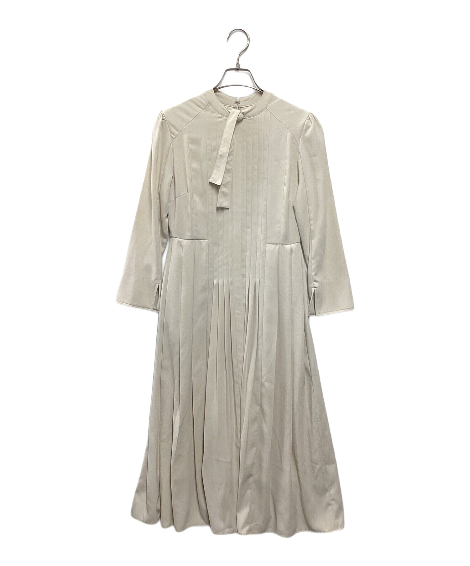 中古・古着通販】CELFORD (セルフォード) ボウタイプリーツワンピース