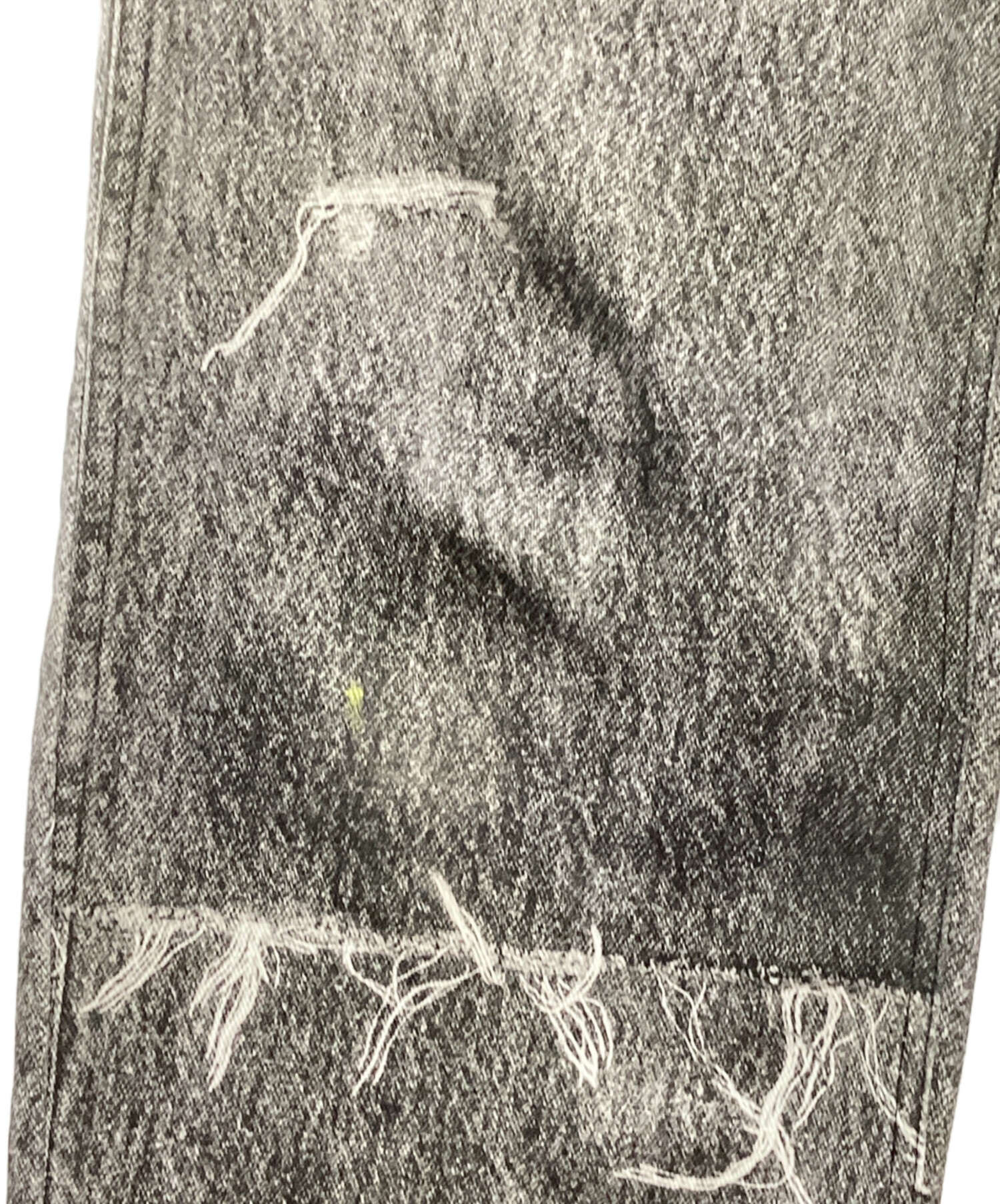 中古・古着通販】AMERI (アメリ) TROMPE L′OEIL DENIM PANTS グレー