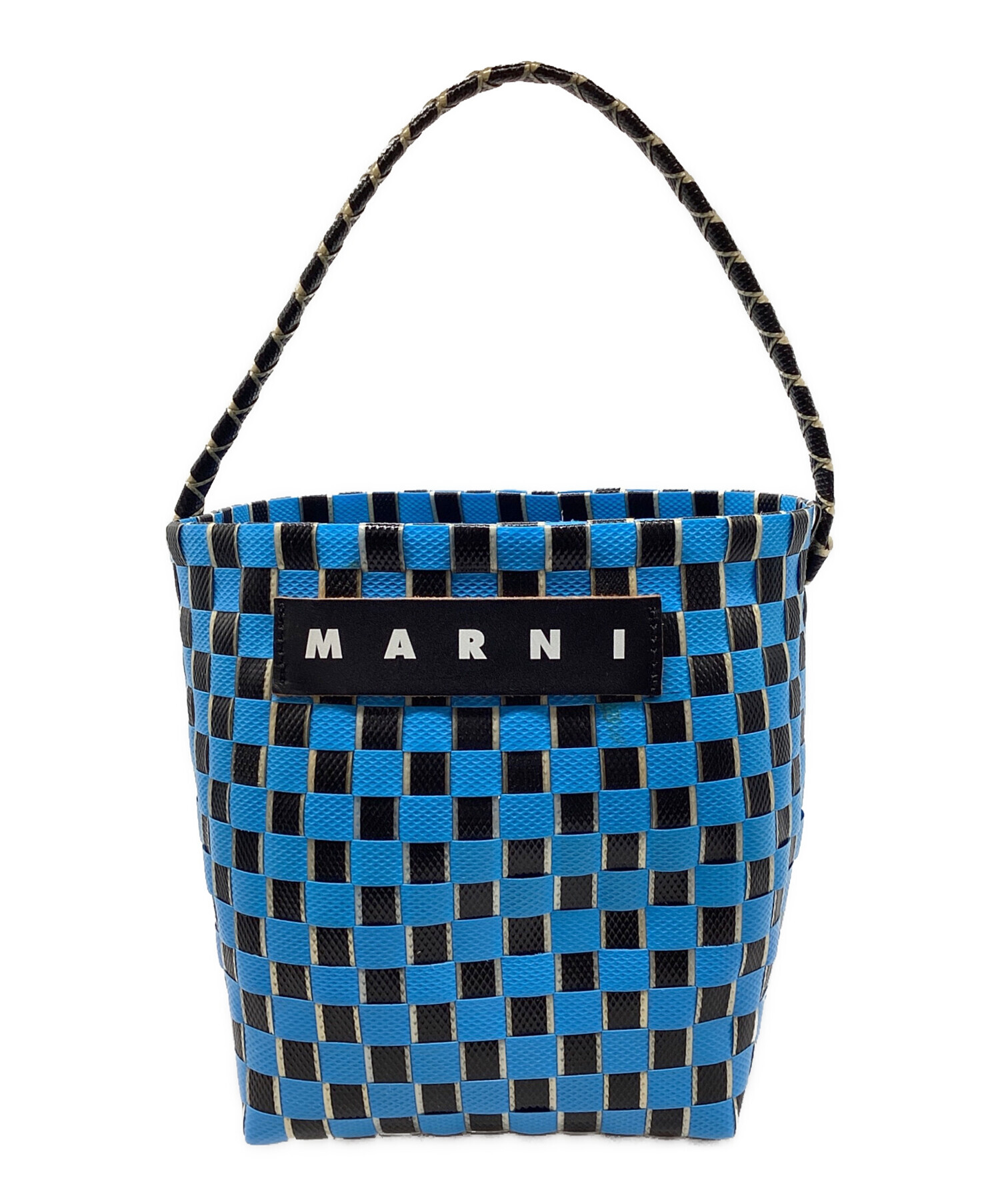 中古・古着通販】MARNI (マルニ) フラワーカフェワンハンドルカゴ 