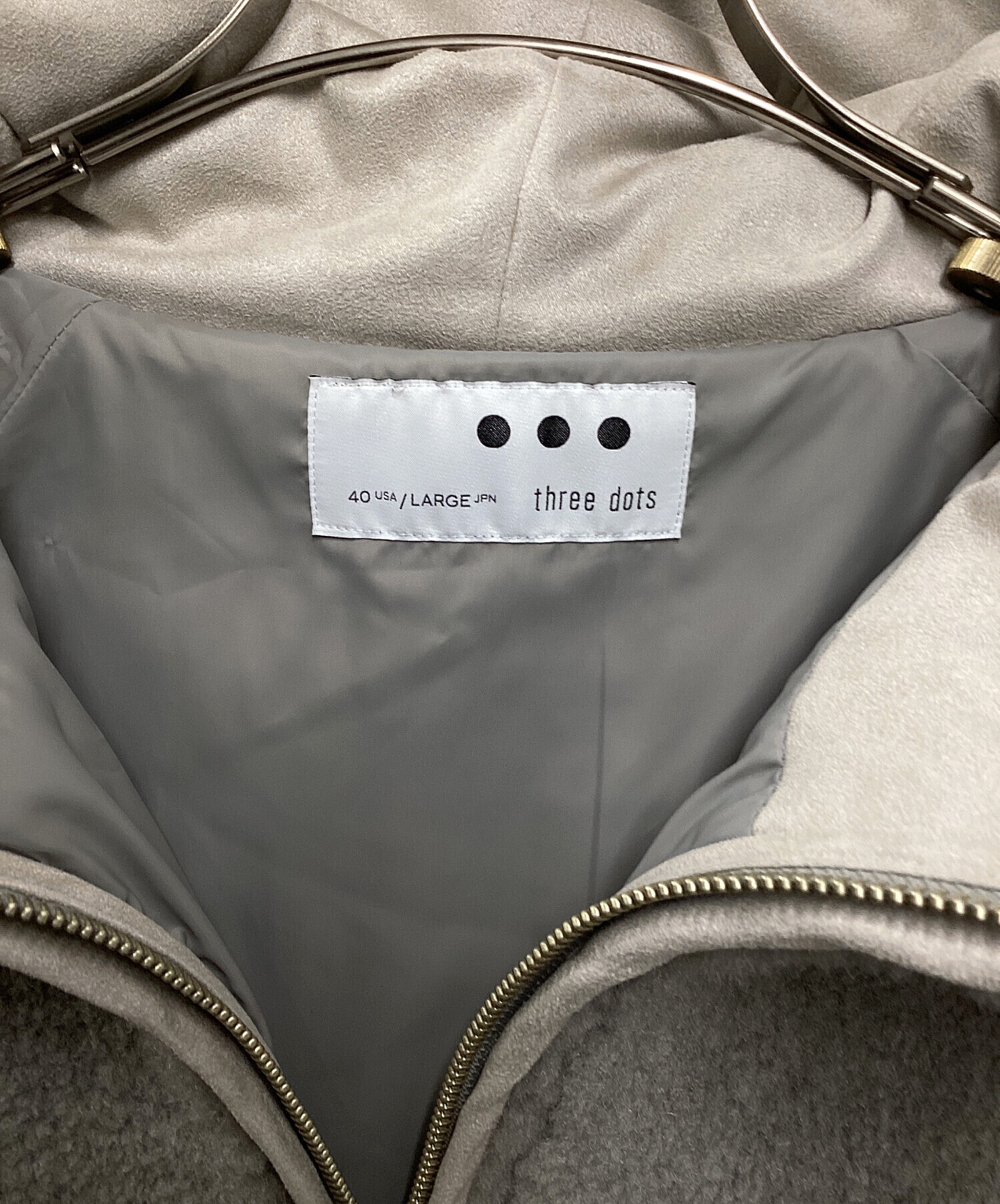 中古・古着通販】THREE DOTS (スリードッツ) Men's upcycled eco fur