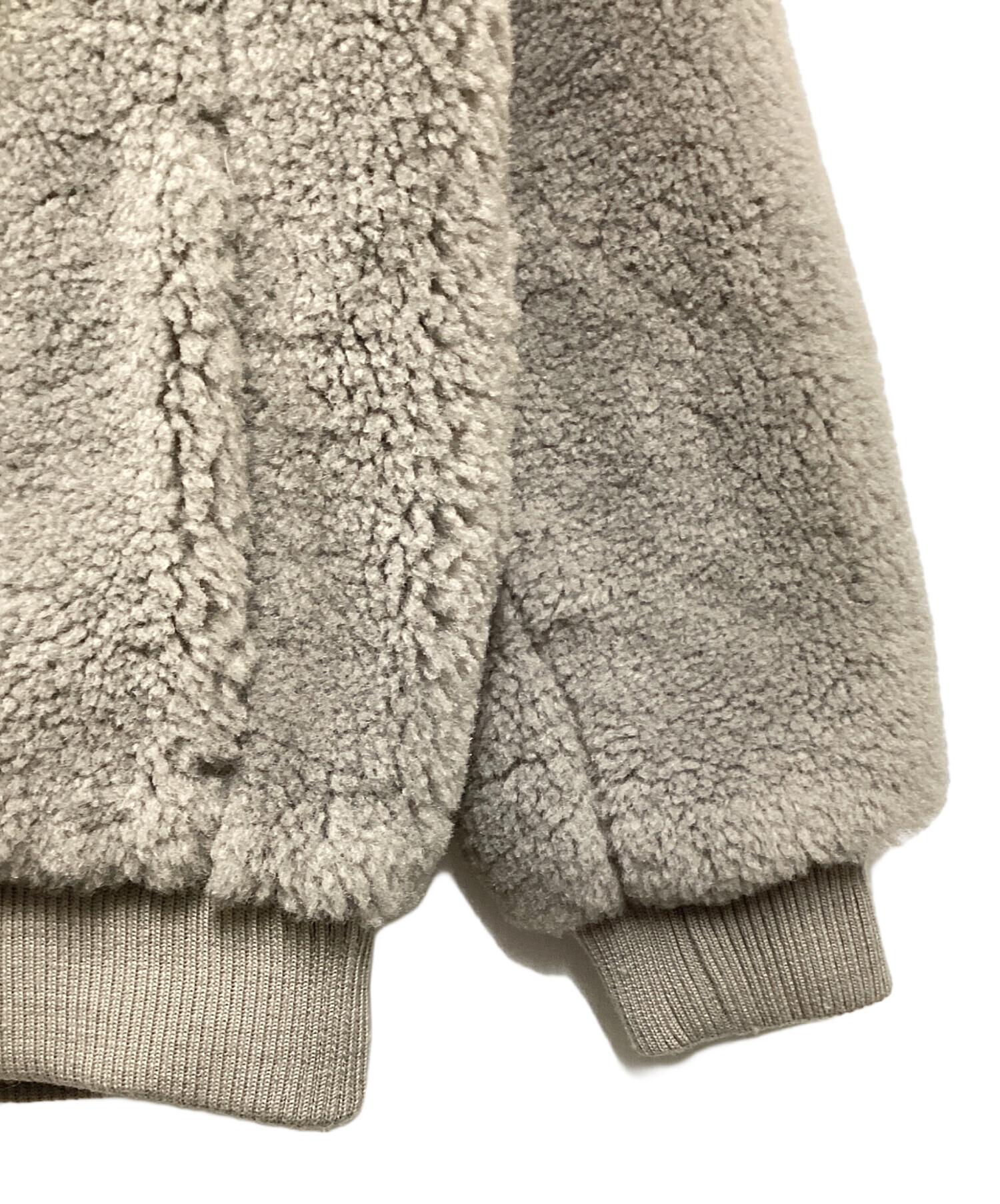 [three dots］Upcycled eco fur outer vest Upcycled eco fur outer vest （その他アウター）｜three dots