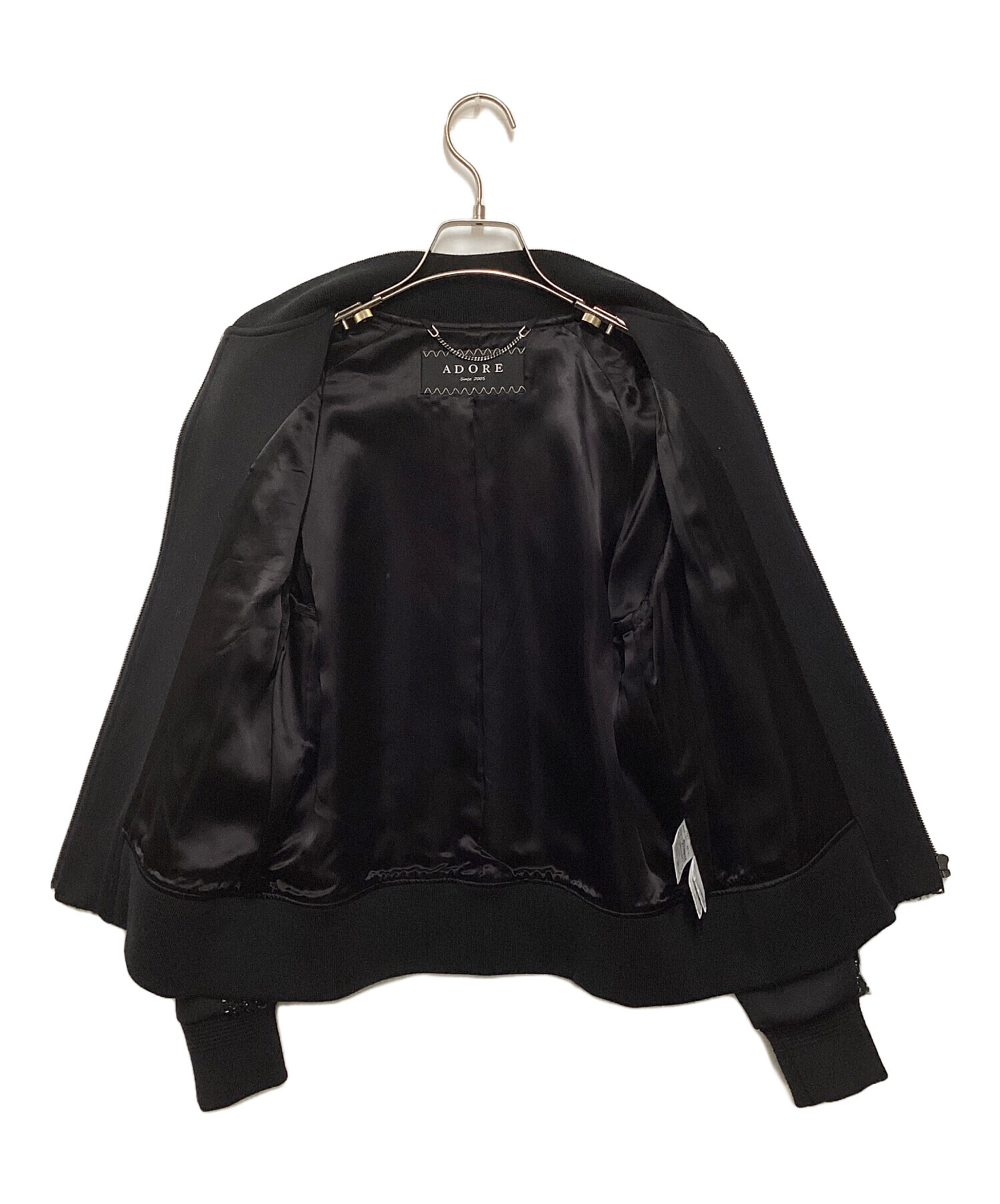 中古・古着通販】ADORE (アドーア) ツイード切替ブルゾン