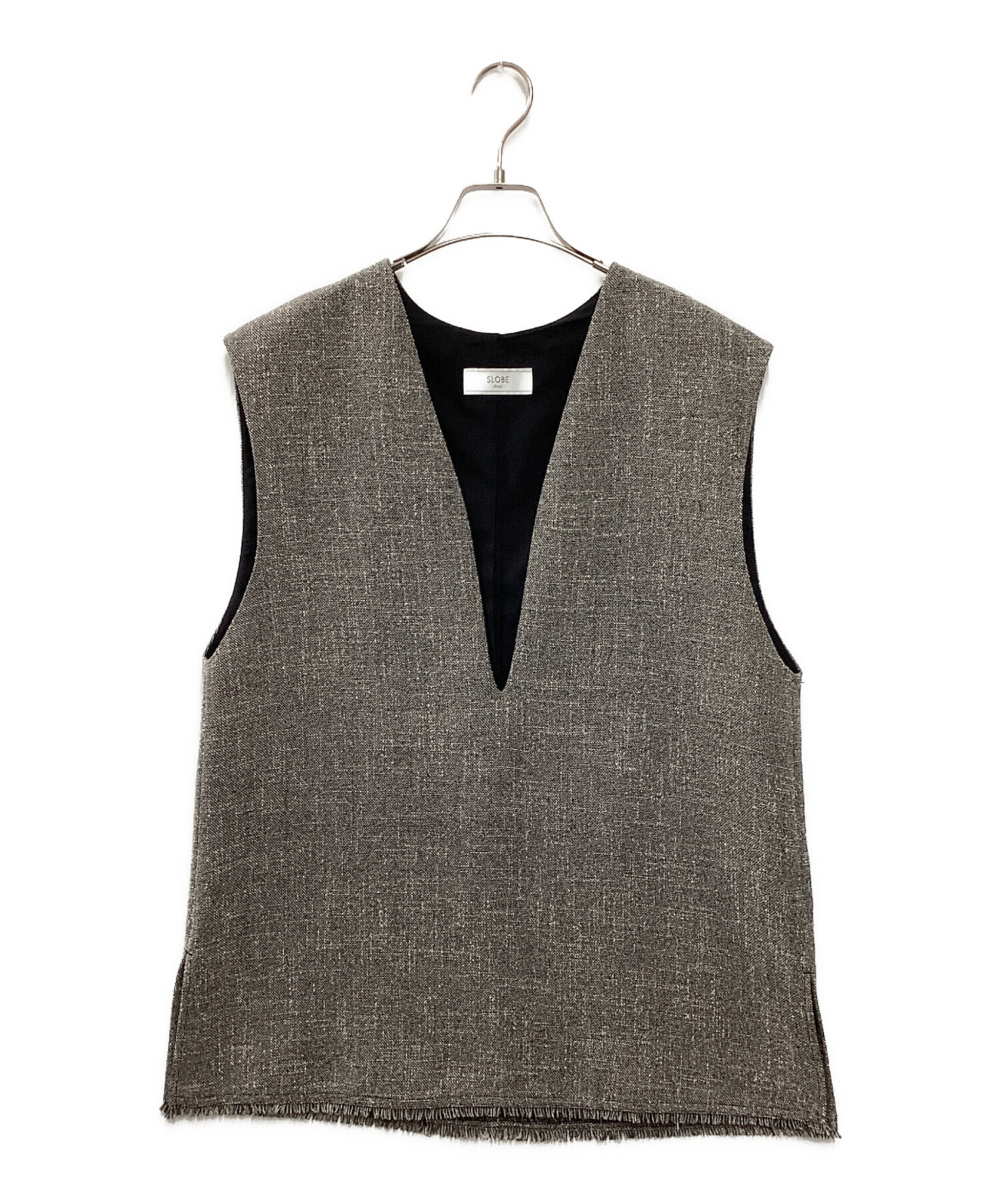 IENA】イエナ BLACK Tweed ジレ IENA】イエナ BLACK Tweed ジレ