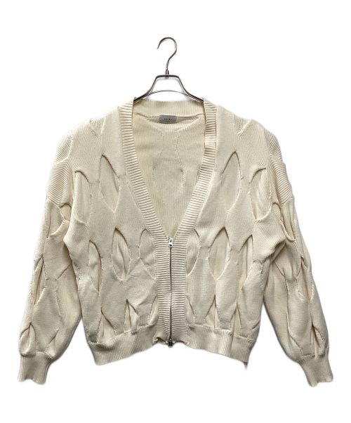 juemi Rhombus Pleated Cardigan