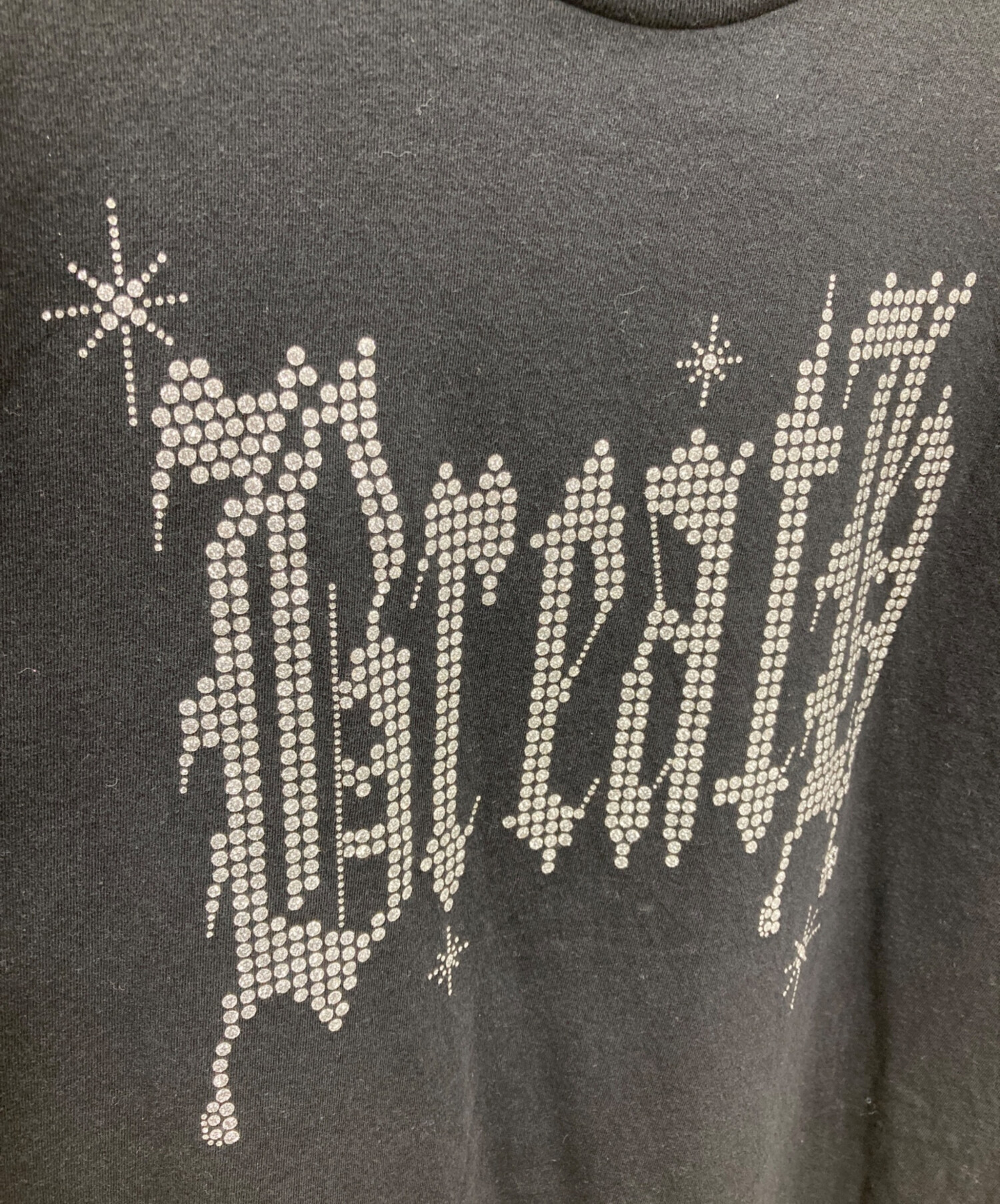 中古・古着通販】BREATH (ブレス) OLD ENGLISH GLITTER LOGO TEE 
