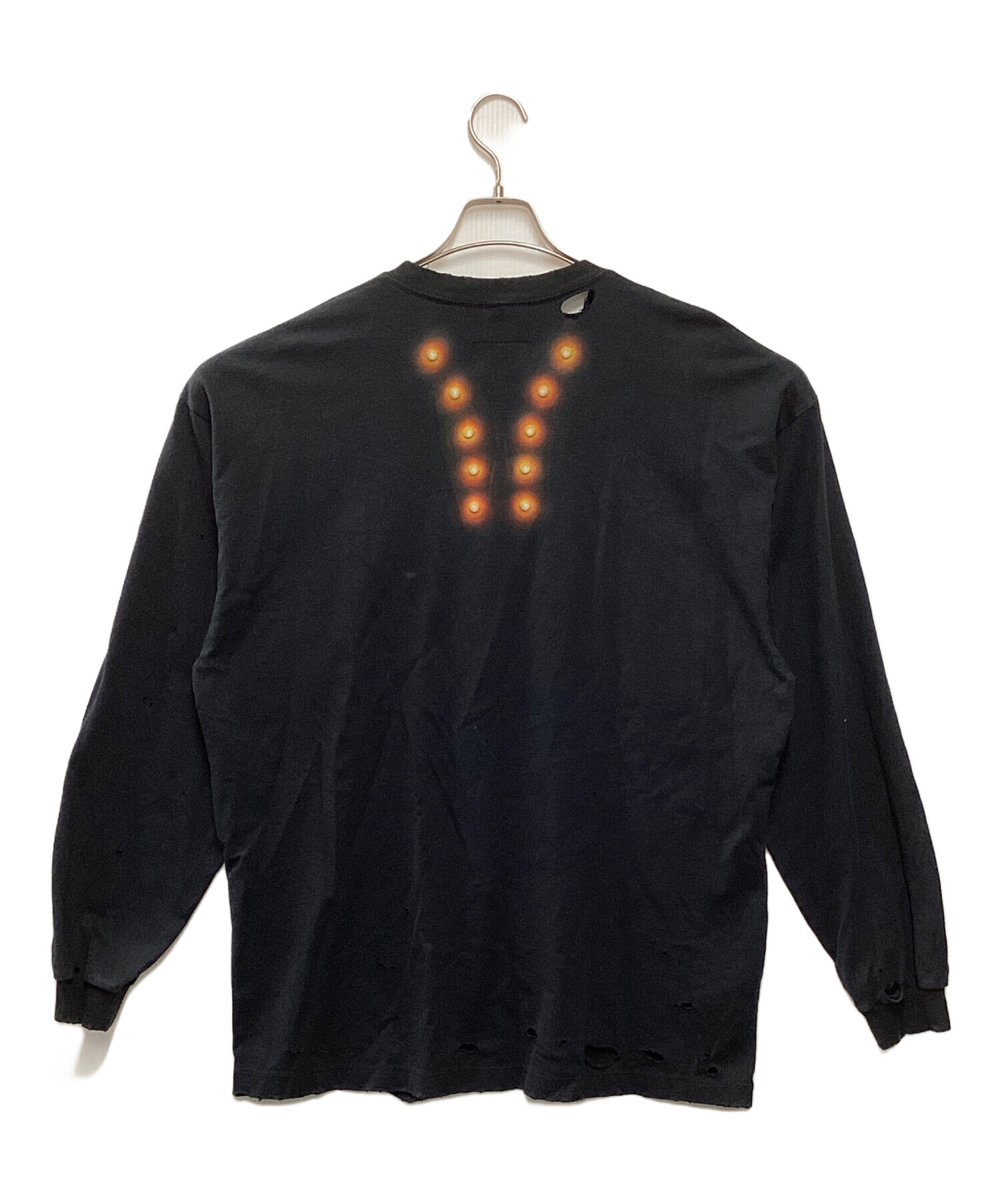 中古・古着通販】doublet (ダブレット) MAGNETIC LONG SLEEVE T-SHIRT