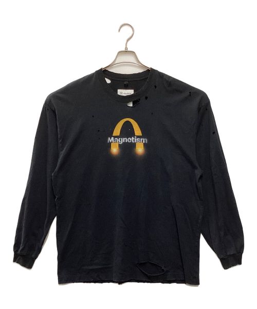 中古・古着通販】doublet (ダブレット) MAGNETIC LONG SLEEVE T-SHIRT