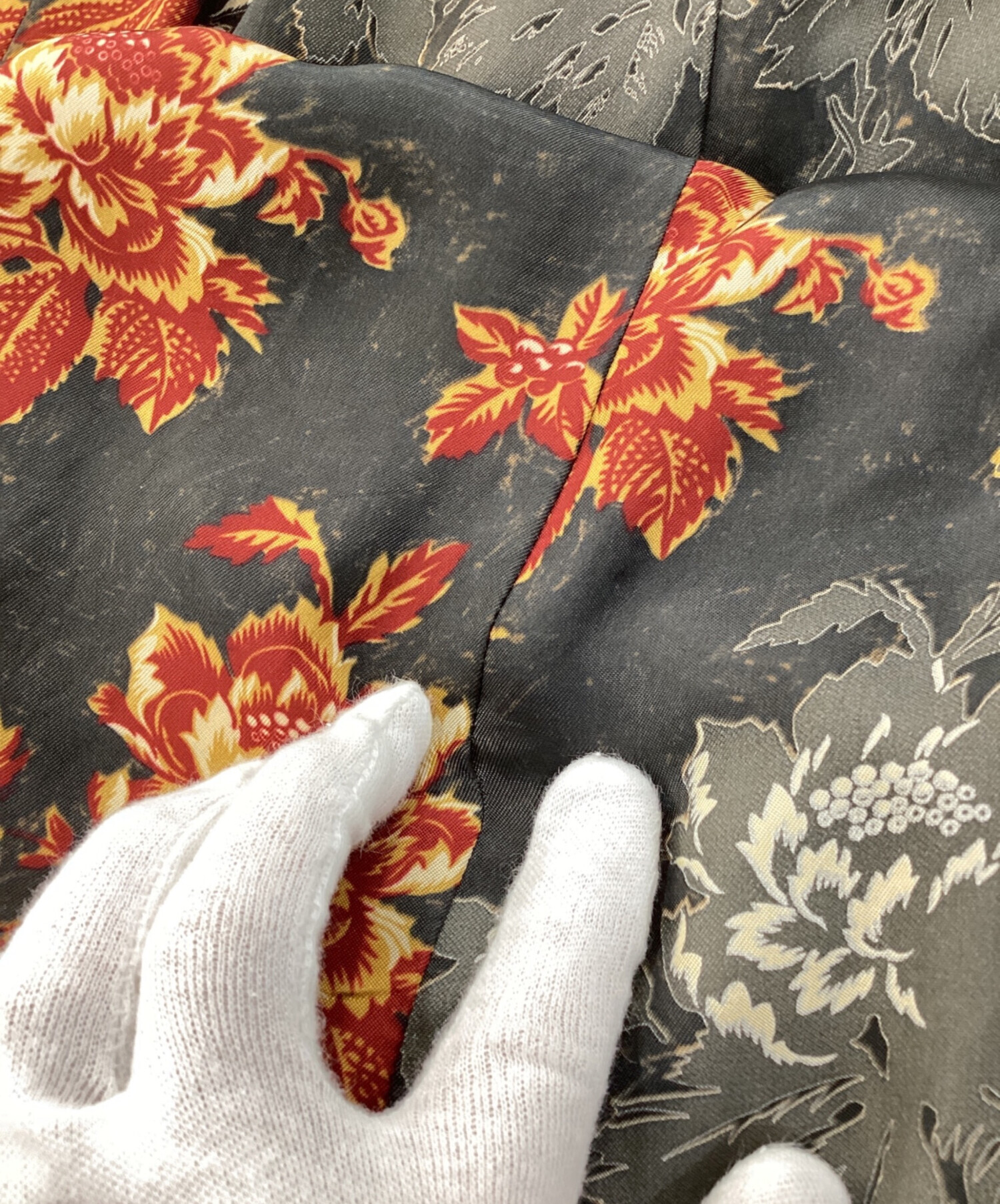 DRIES DRIES VAN NOTEN 花柄ノースリーブワンピース 36 VAN NOTEN 