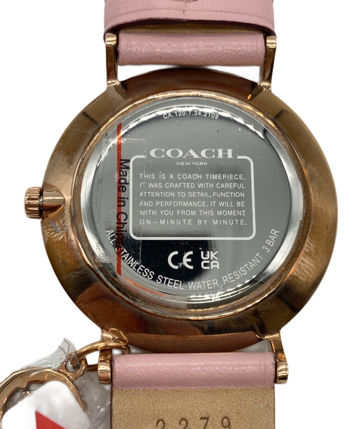 中古・古着通販】COACH (コーチ) PERRYリストウォッチ シルバー 未使用 