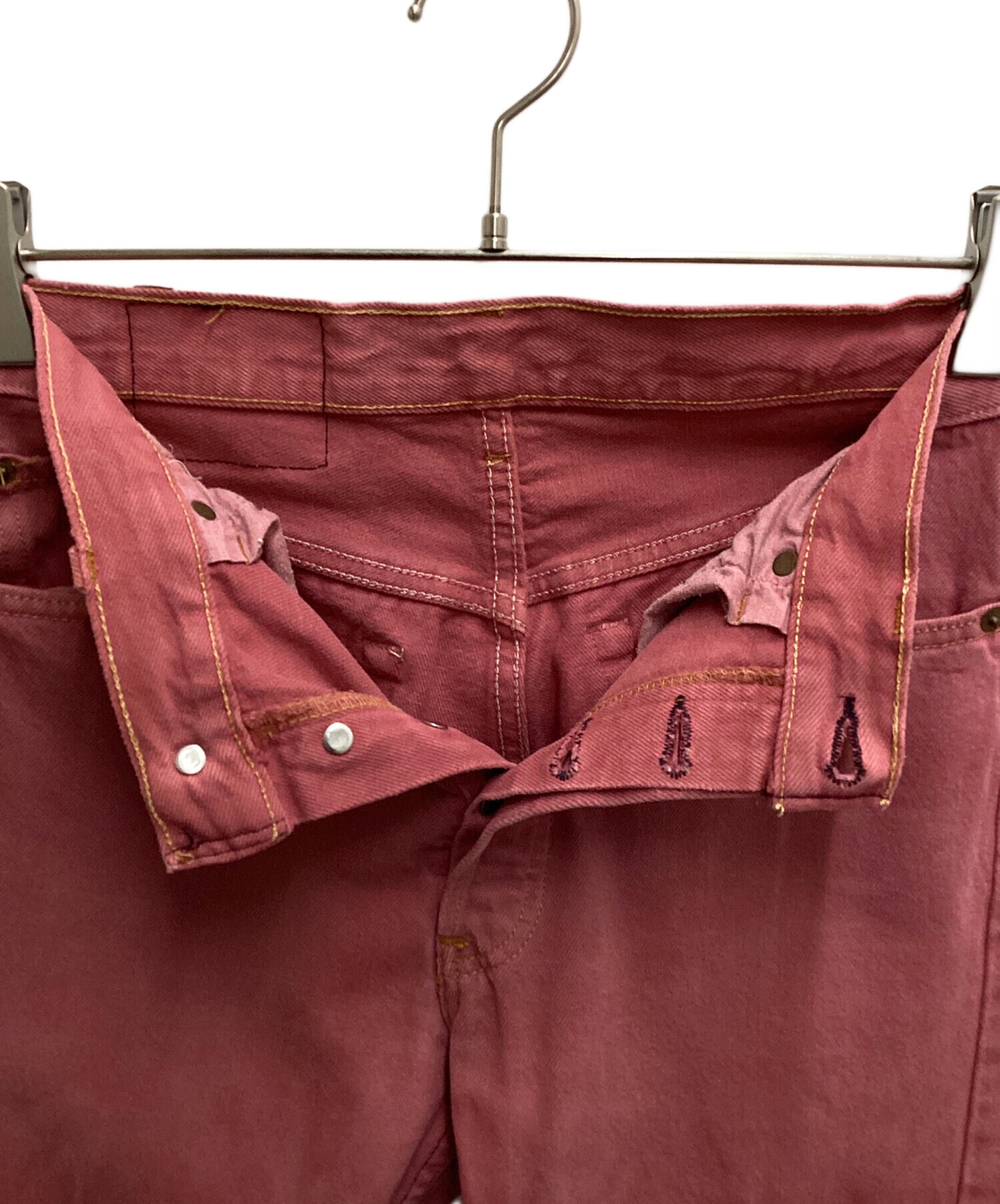 中古・古着通販】LEVI'S (リーバイス) 501後染めカラーデニムパンツ