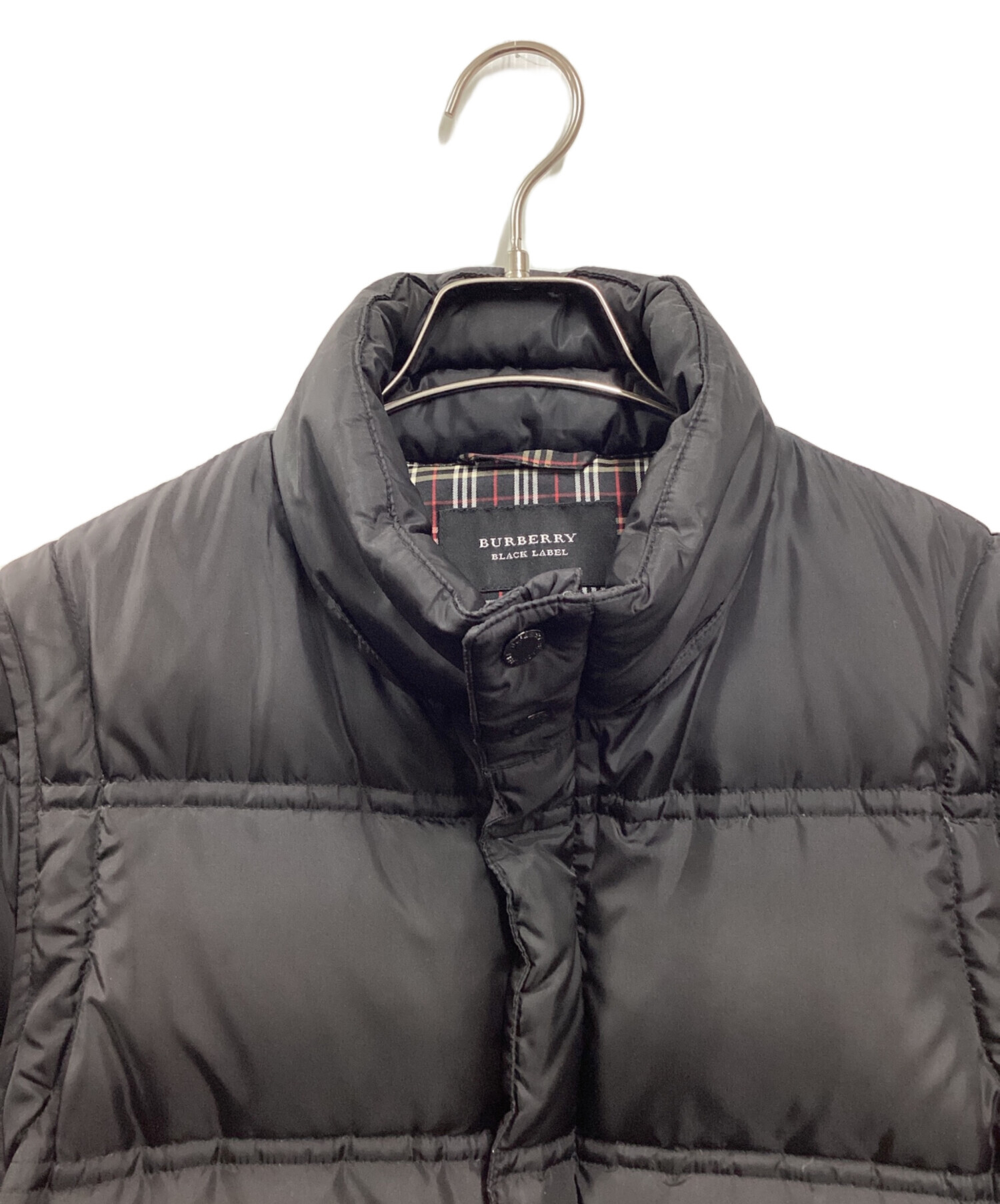 【未使用に近い】BURBERRY BLACK LABEL ダウンジャケット M 中古・古着通販】BURBERRY BLACK LABEL (バーバリーブラックレーベル