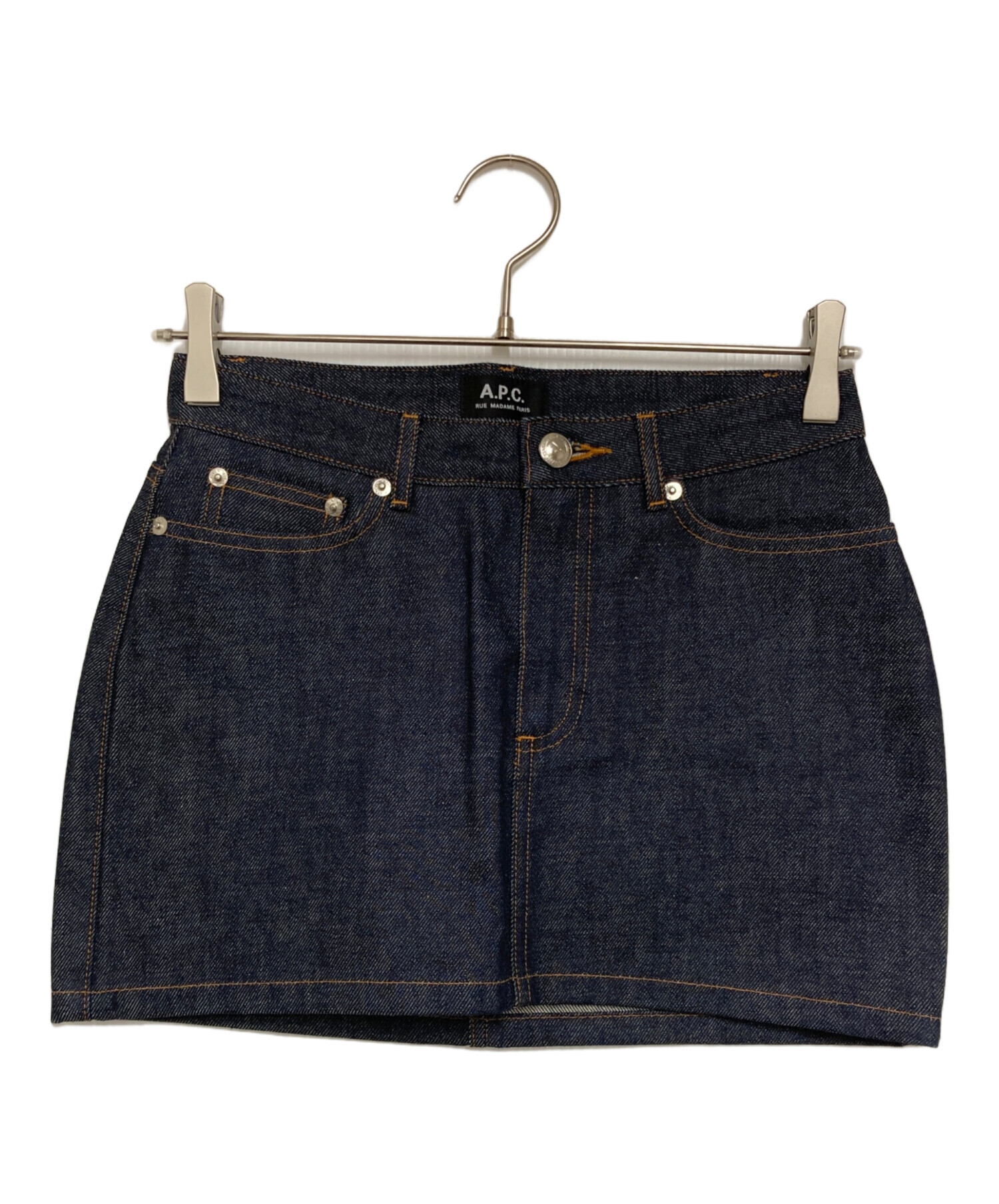 中古・古着通販】A.P.C. (アーペーセー) デニムミニスカート