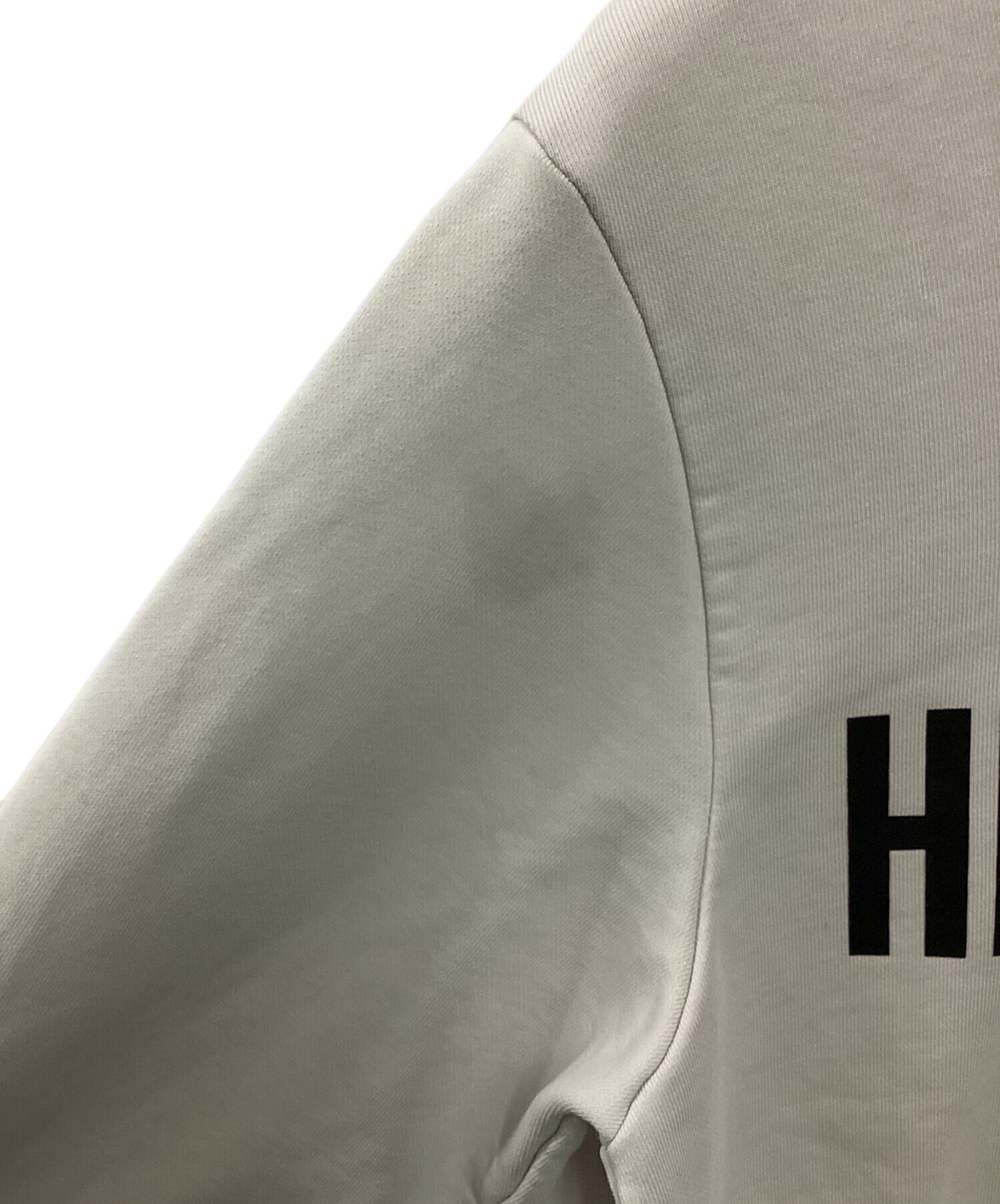 HELMUT LANG 美品 ユニセックス グレー パーカー 中古・古着通販】HELMUT LANG (ヘルムートラング) プルオーバー