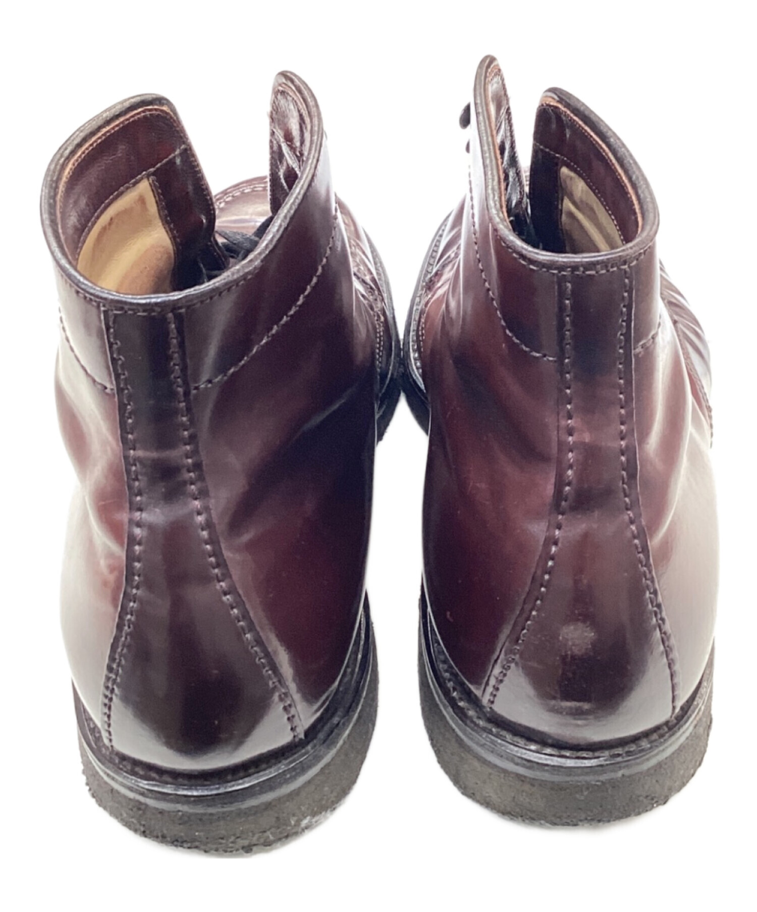 中古・古着通販】Alden (オールデン) レースアップブーツ ブラウン