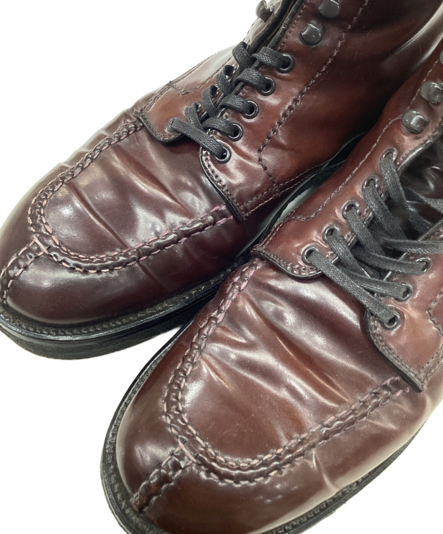 中古・古着通販】Alden (オールデン) レースアップブーツ ブラウン