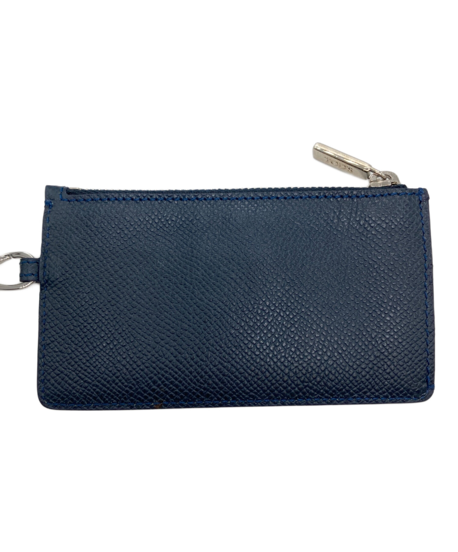 中古・古着通販】TOD'S (トッズ) レザーコインケース ネイビー
