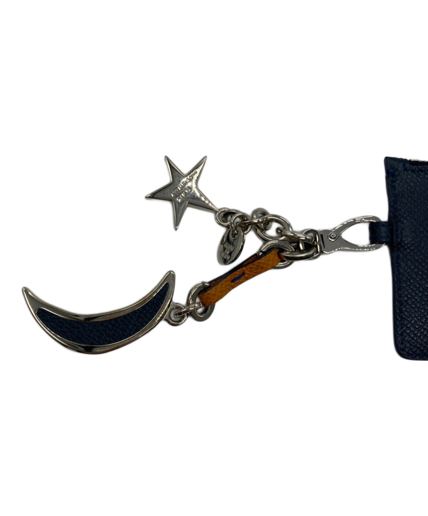 中古・古着通販】TOD'S (トッズ) レザーコインケース ネイビー