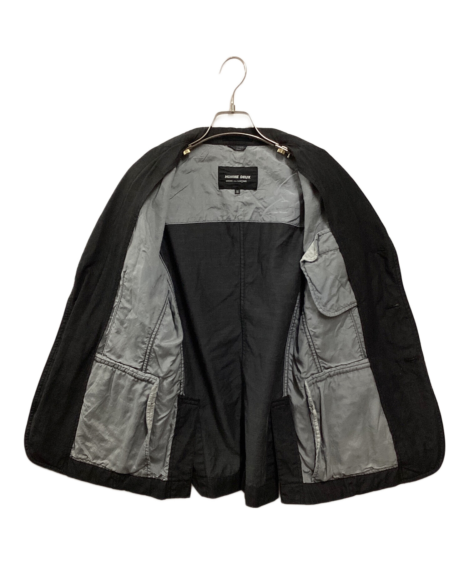 COMME des GARCONS HOMME DEUX / テーラードジャケット/XS/コットン/dm-j036// 中古・古着通販】COMME des GARCONS HOMME DEUX (コムデギャルソン