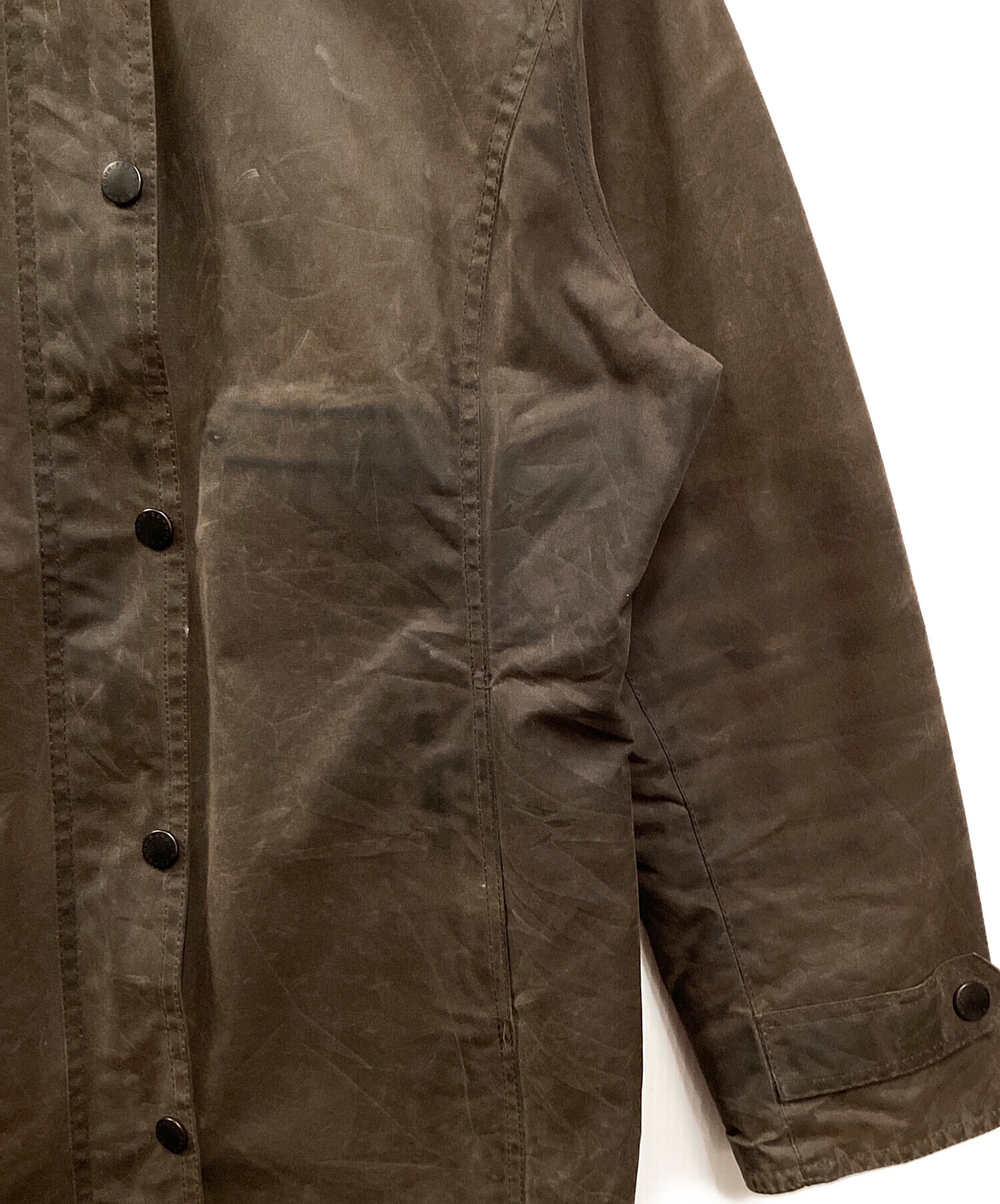 中古・古着通販】Barbour (バブアー) NEWMARKET JKT ブラウン サイズ