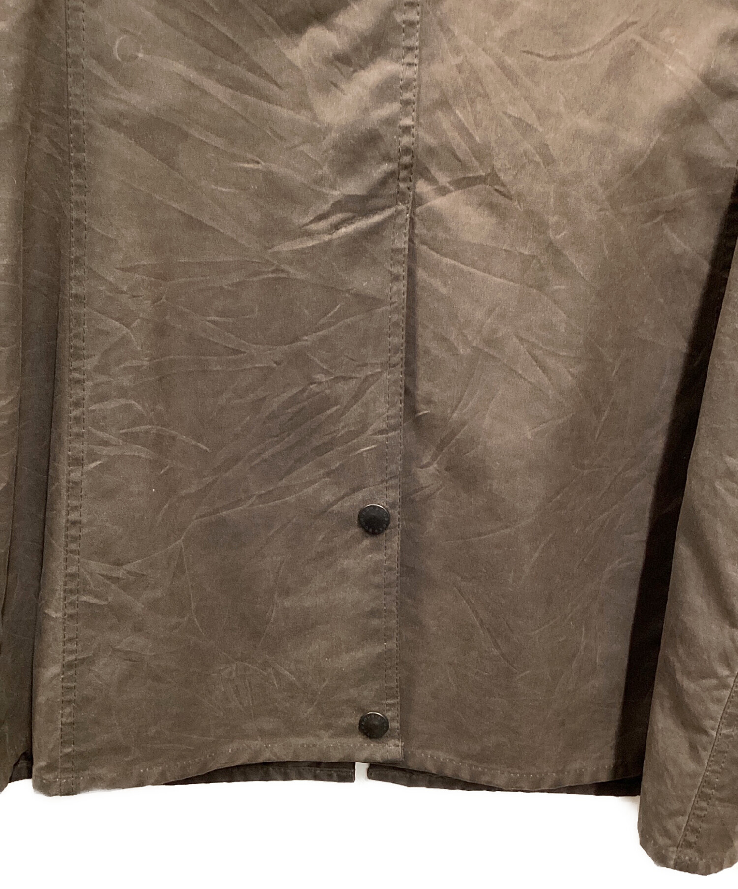 中古・古着通販】Barbour (バブアー) NEWMARKET JKT ブラウン サイズ