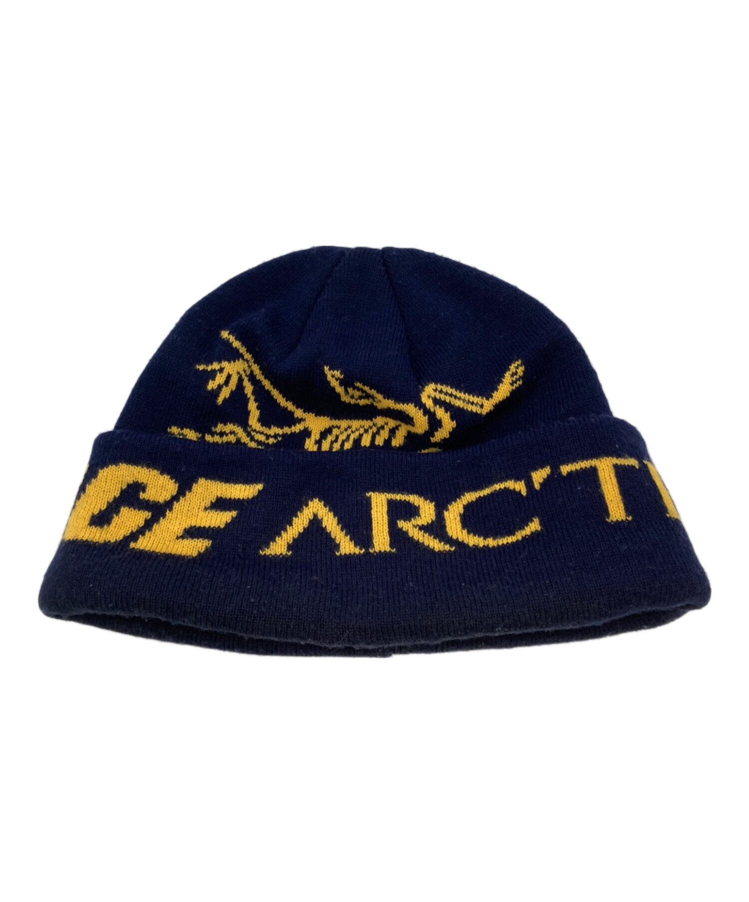 ARC'TERYX ビーニー希少 00s アークテリクス ビーニー テック系 00s ARC'TERYX コントレイルトーク ウール 耳当てつき ニット