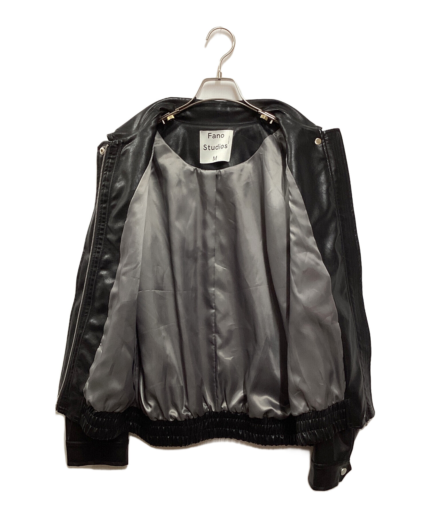 中古・古着通販】Fano Studios (ファノ ストゥディオズ) 襟付き 合皮