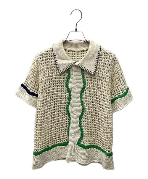 中古・古着通販】PAMM (パム) ゆれるふきんのメッシュニットシャツ