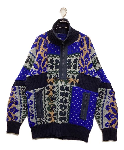 サイズ１ 新品 完売品 sacai zip ニット 3073001232944231_01_6819w.jpeg