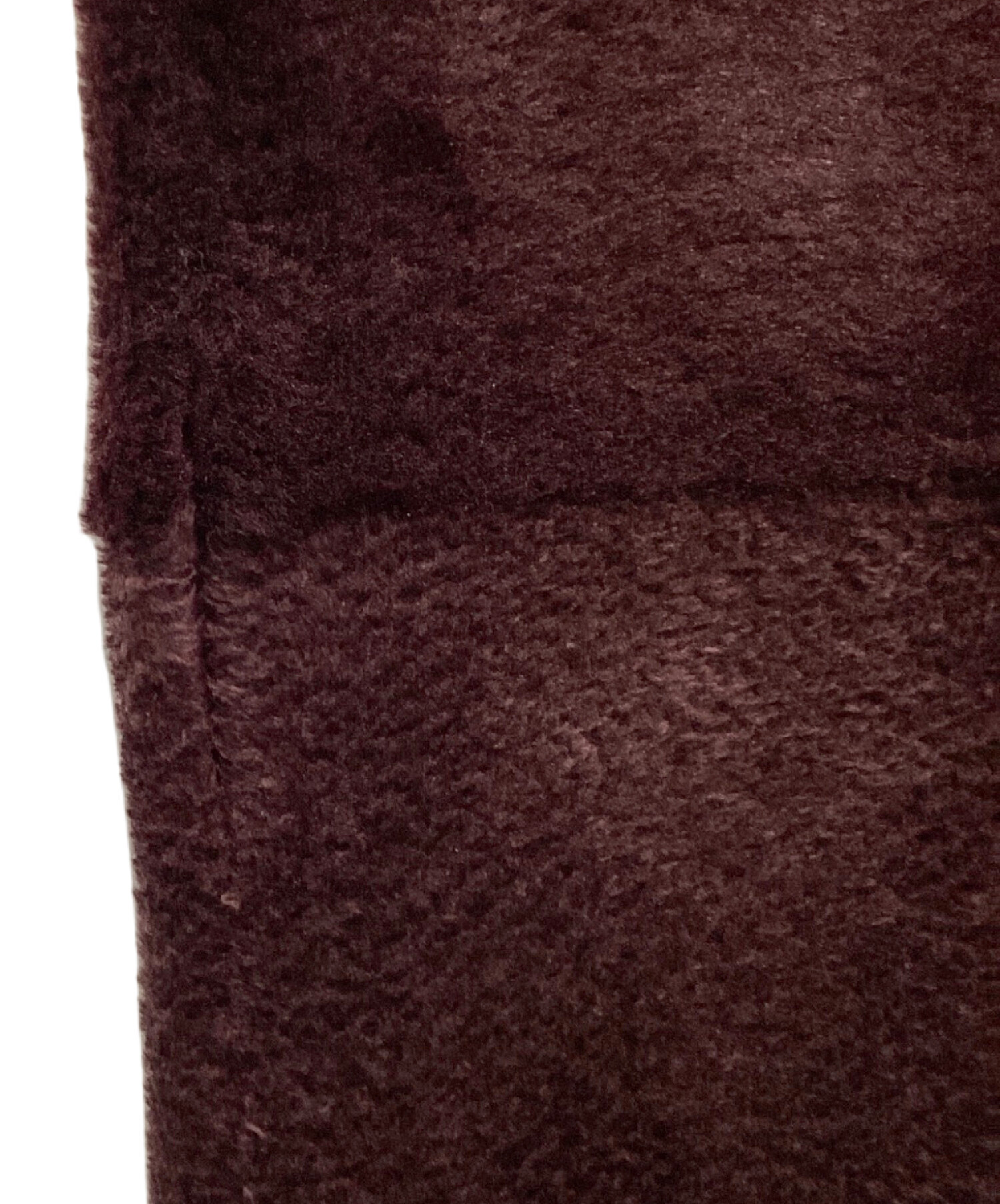 中古・古着通販】Ameri (アメリ) FABRIC BLOCKING LONG BOA VEST