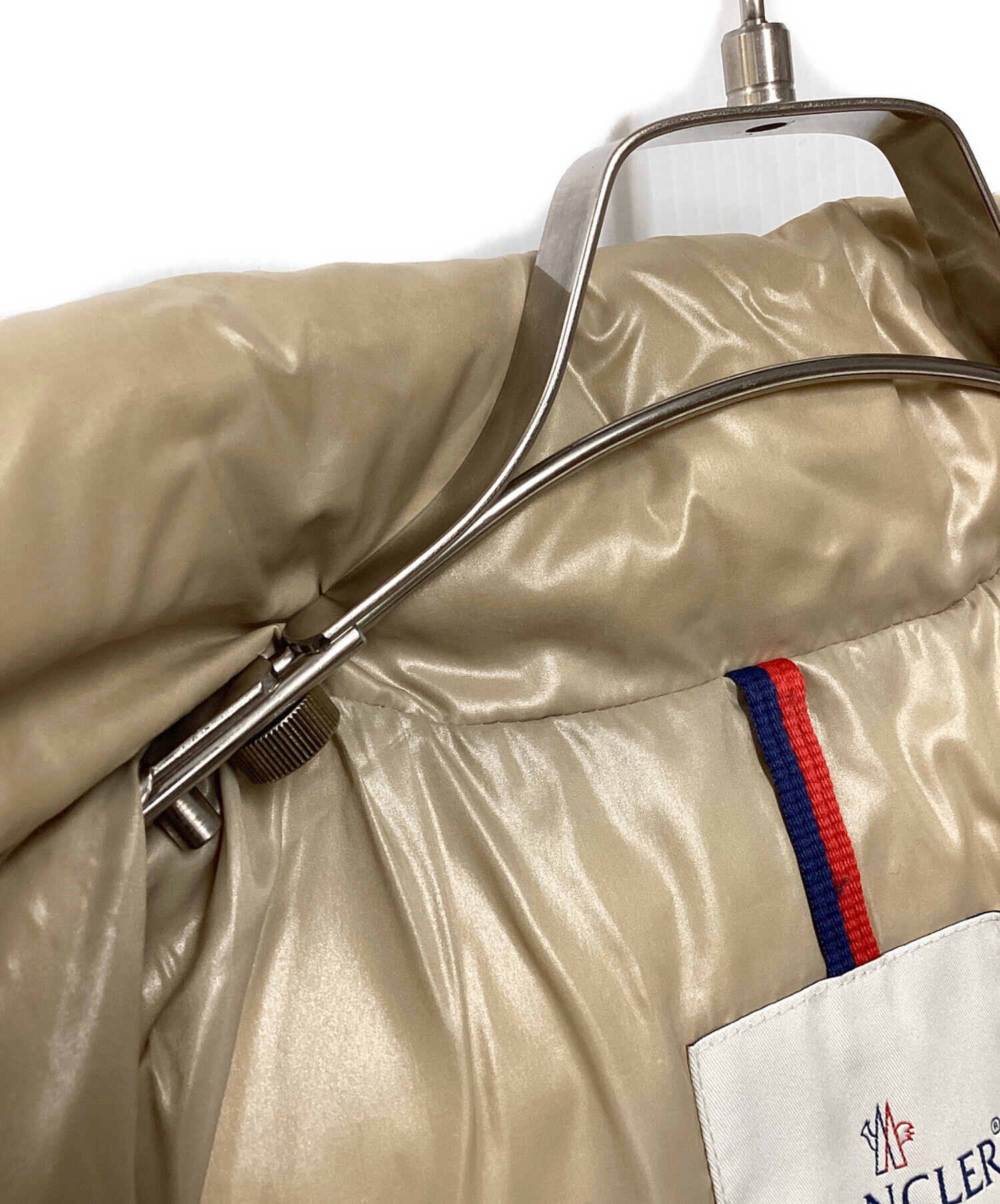 中古・古着通販】MONCLER (モンクレール) MOKAダウンコート ベージュ