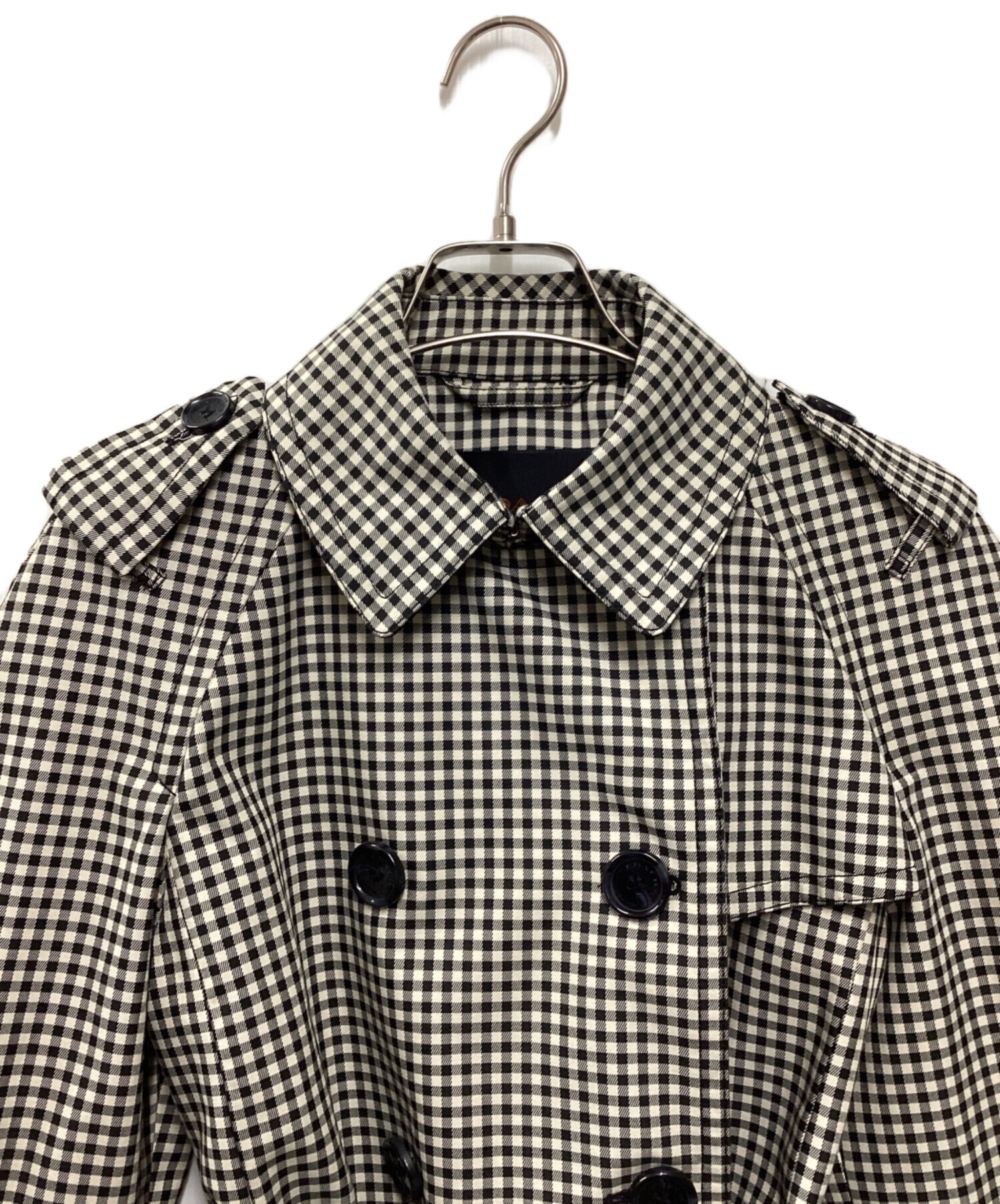 中古・古着通販】COACH (コーチ) ギンガムチェックトレンチ