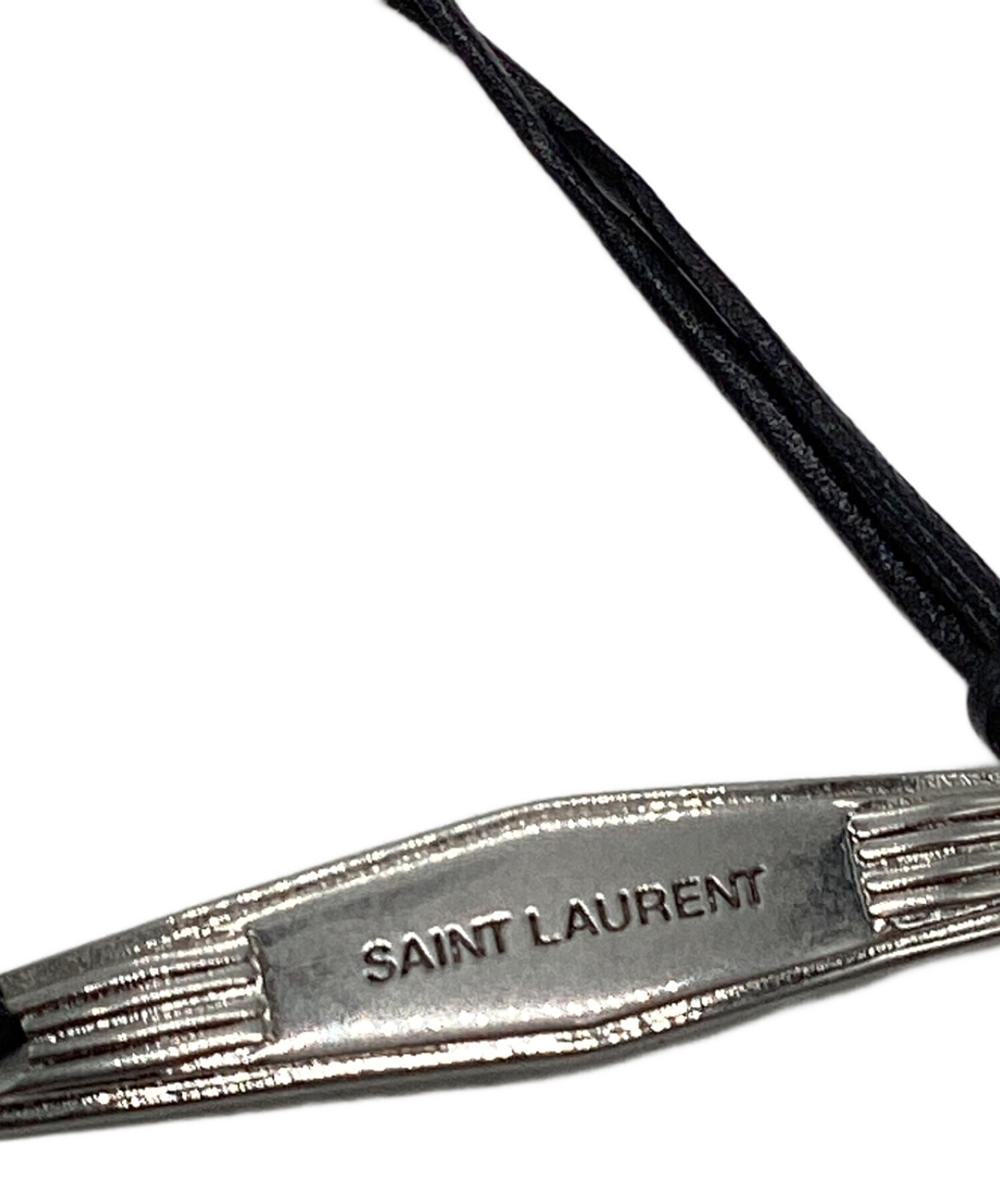 SAINT LAURENT サンローラン メタルタグビーチブレスレット SAINT