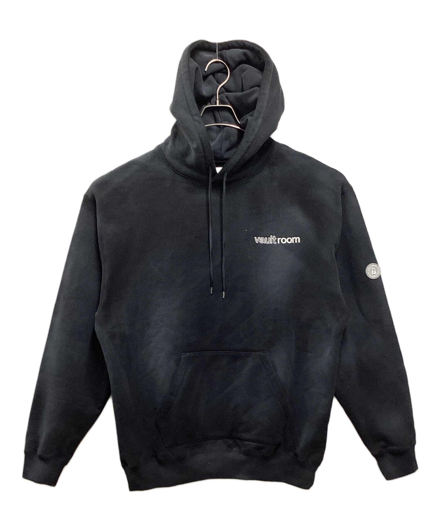 Vaultroom LUMINOUS LOGO HOODIE / BLK Final Fantasy XIV Vaultroom 