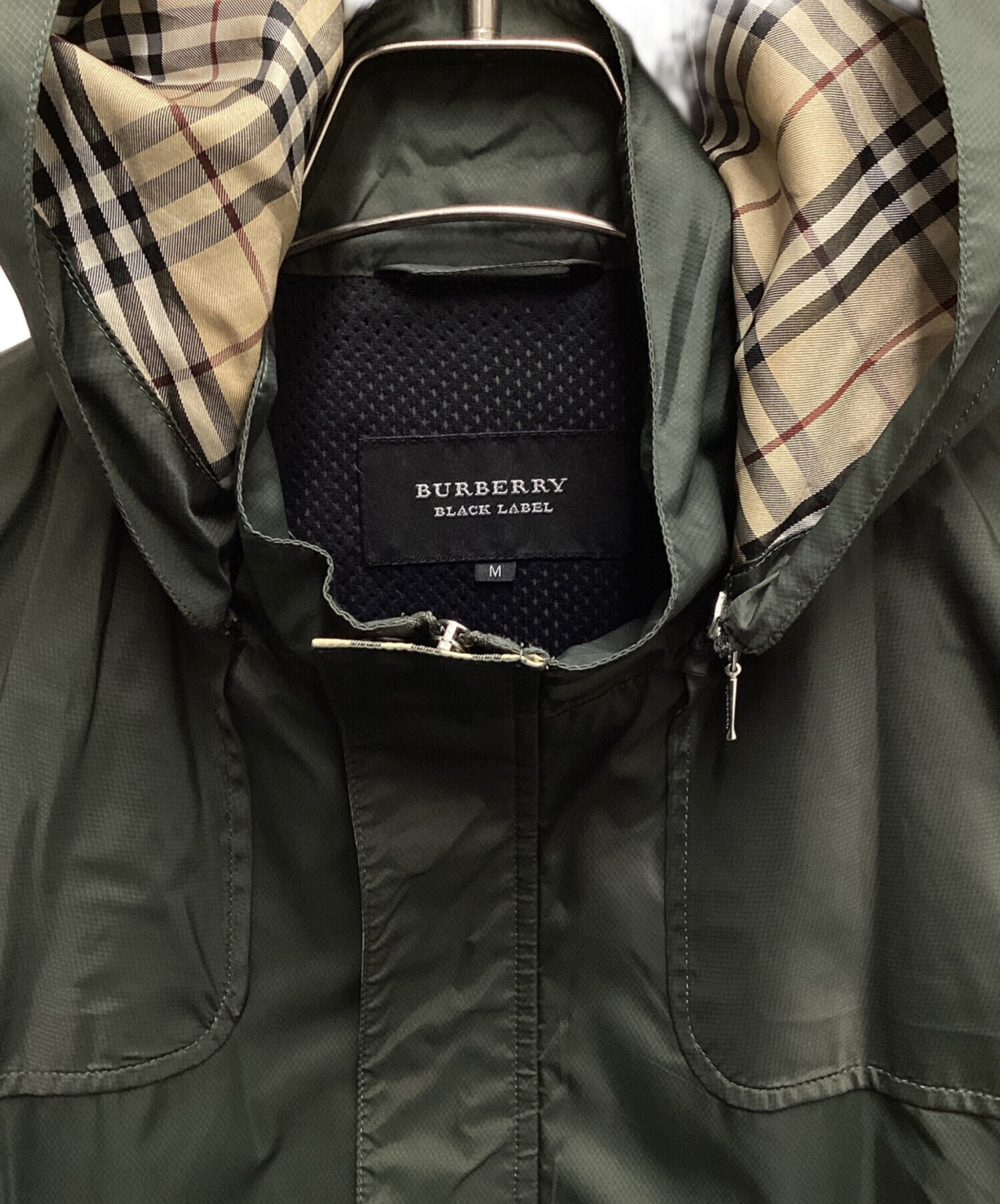 ブ*太様 BURBERRY BLACKLABEL ナイロンジャケット 中古・古着通販】BURBERRY BLACK LABEL (バーバリーブラックレーベル