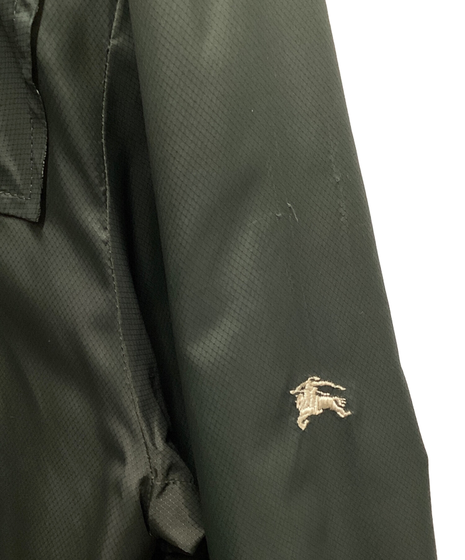 BURBERRY BLACK LABEL ジャケットオリーブグリーン サイズ3 中古・古着通販】BURBERRY BLACK LABEL (バーバリーブラックレーベル