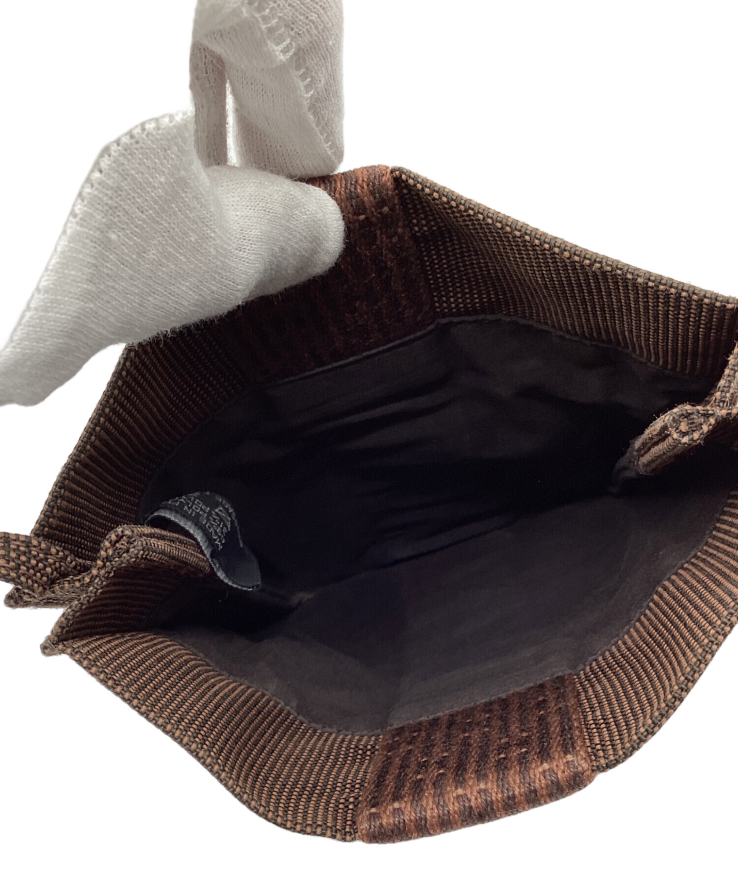 中古・古着通販】HERMES (エルメス) ショルダーポシェット ブラウン