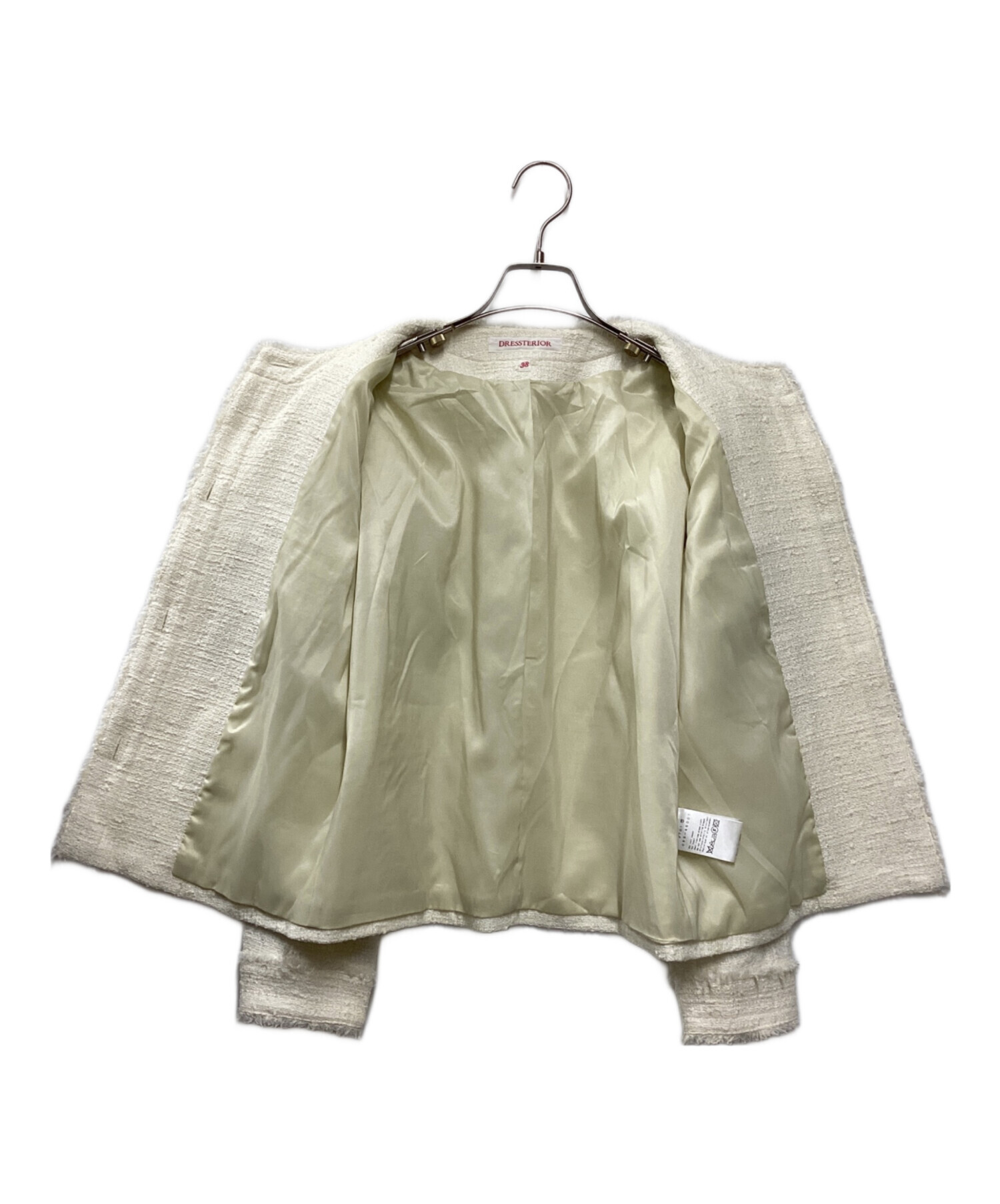 中古・古着通販】DRESSTERIOR (ドレステリア) フリンジツィード