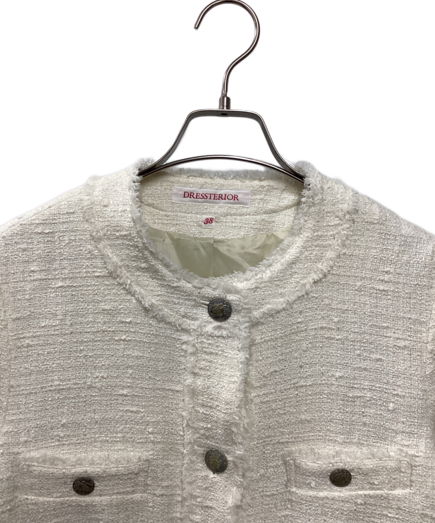 中古・古着通販】DRESSTERIOR (ドレステリア) フリンジツィード