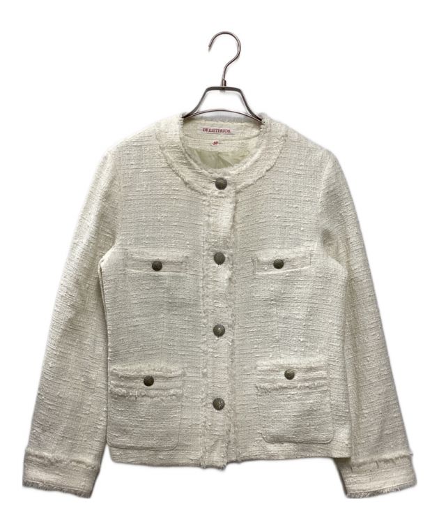 中古・古着通販】DRESSTERIOR (ドレステリア) フリンジツィード